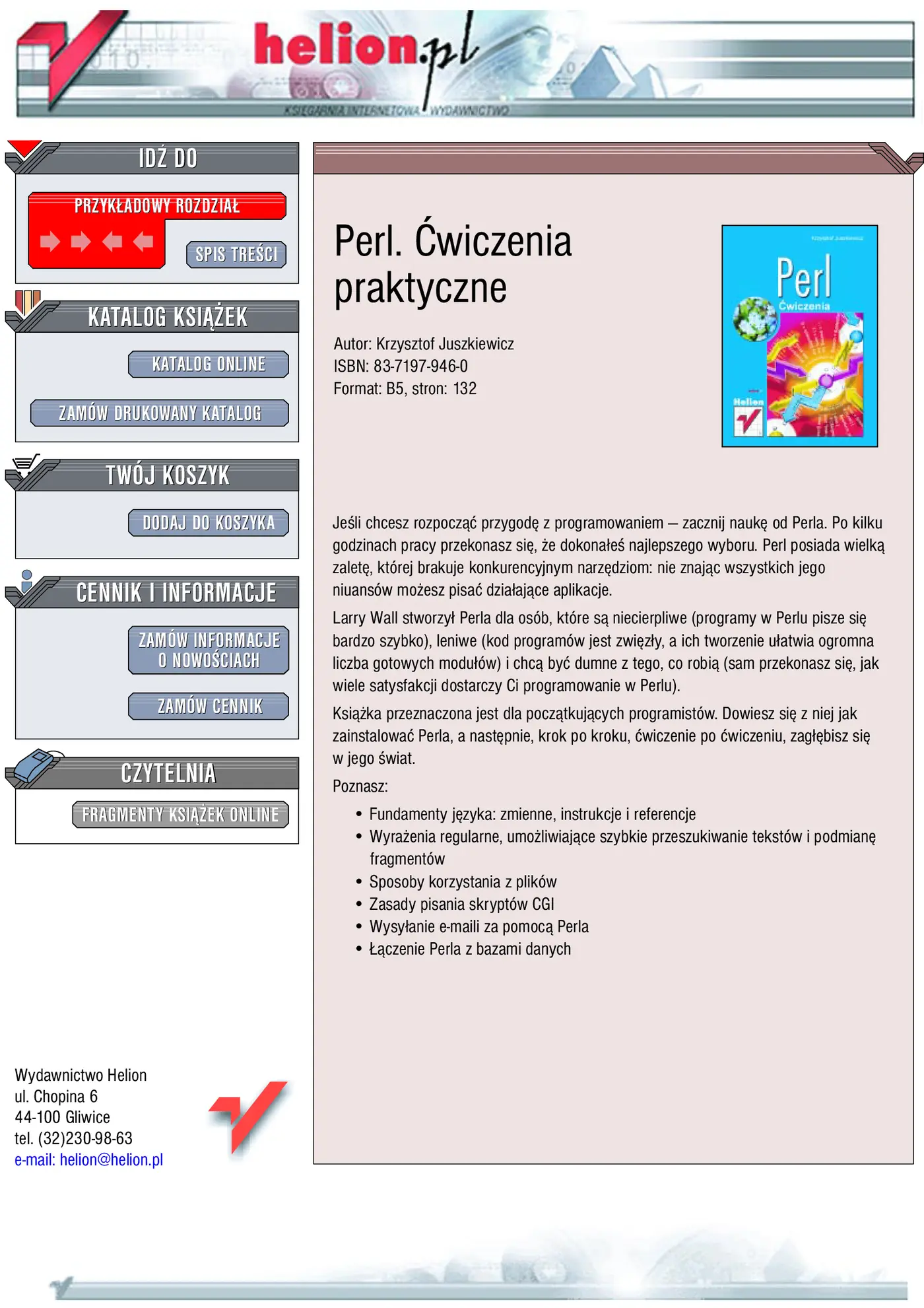 Fragment „Perl. Ćwiczenia” — strona 1 z 18