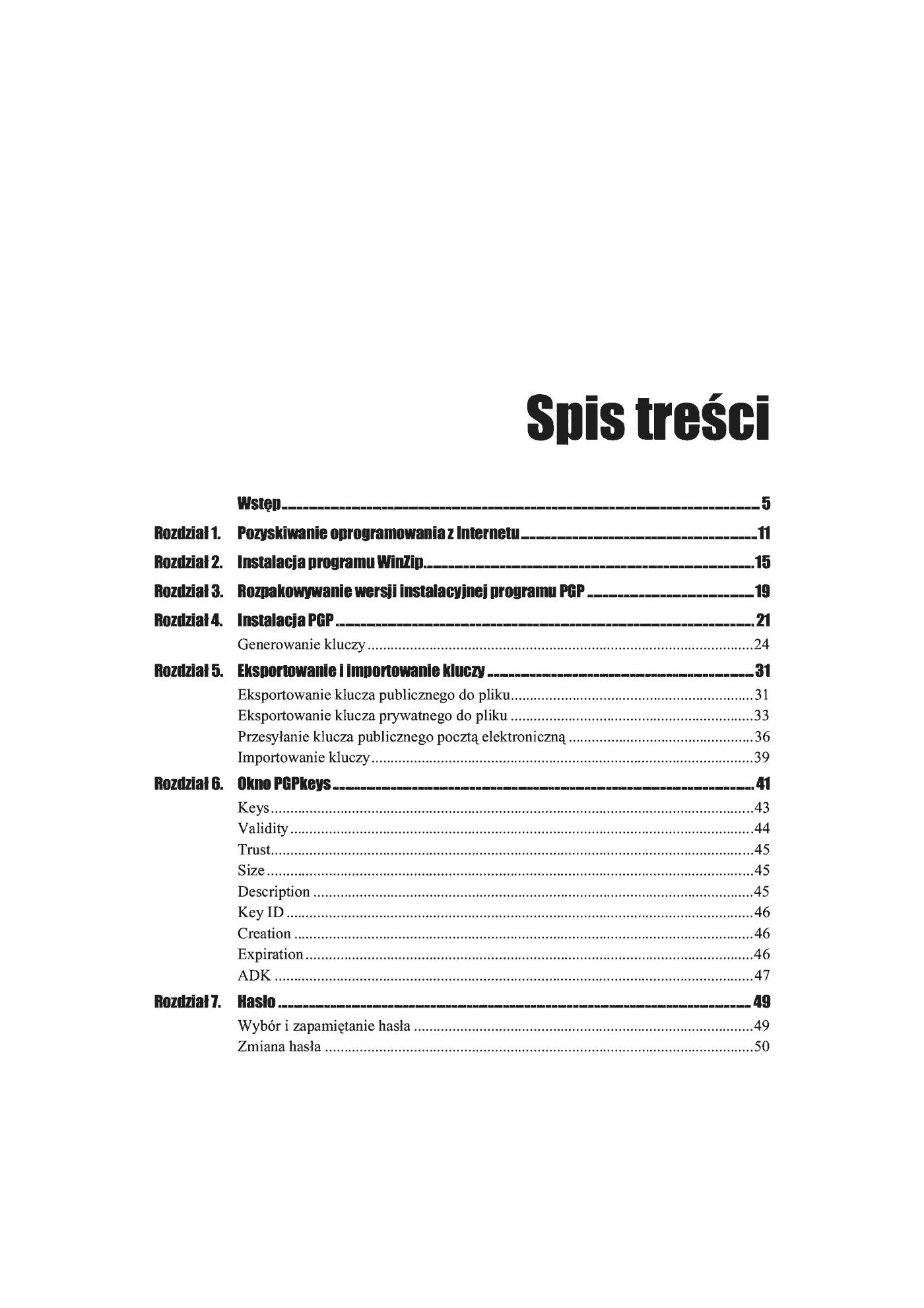 Fragment „PGP. Szyfrowanie informacji. Ćwiczenia praktyczne” — strona 2 z 9