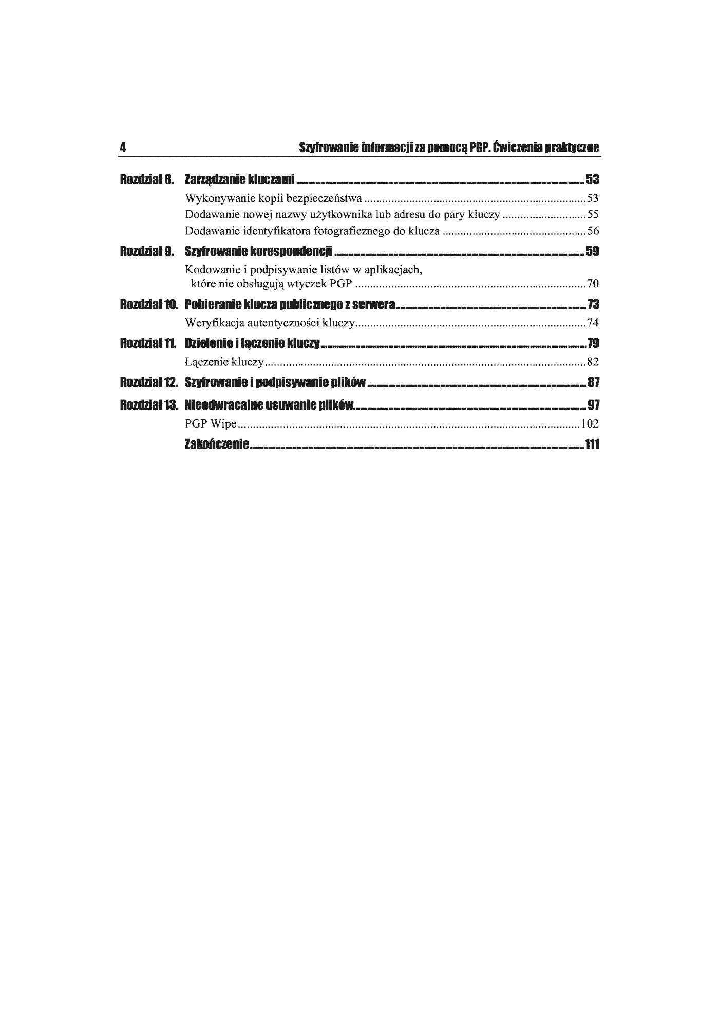 Fragment „PGP. Szyfrowanie informacji. Ćwiczenia praktyczne” — strona 3 z 9