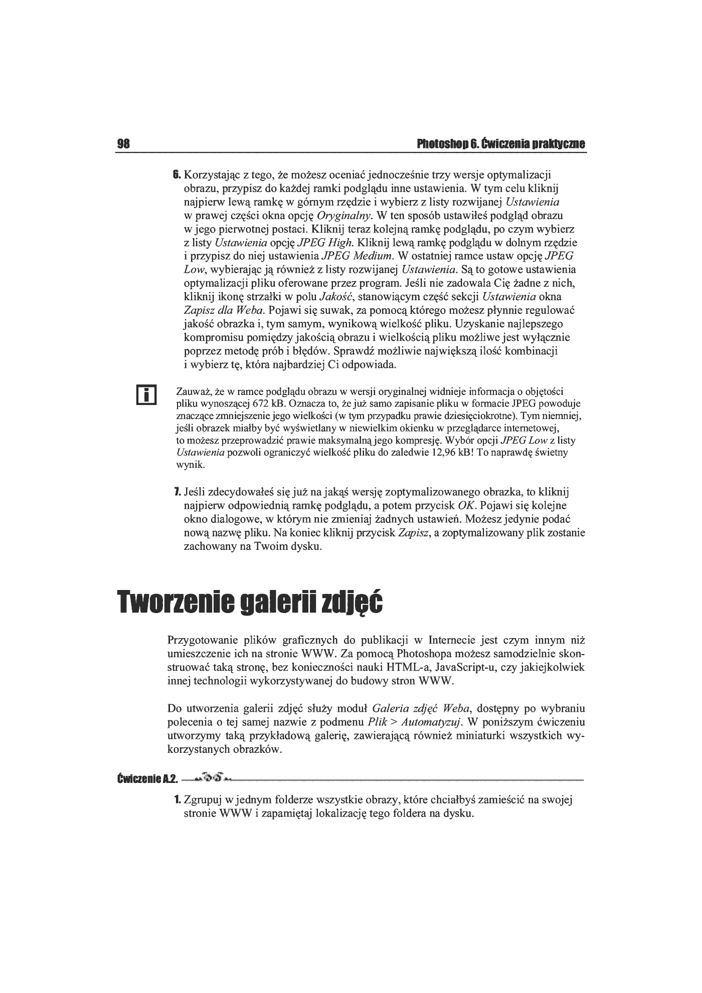Fragment „Photoshop 6. Ćwiczenia praktyczne” — strona 9 z 11