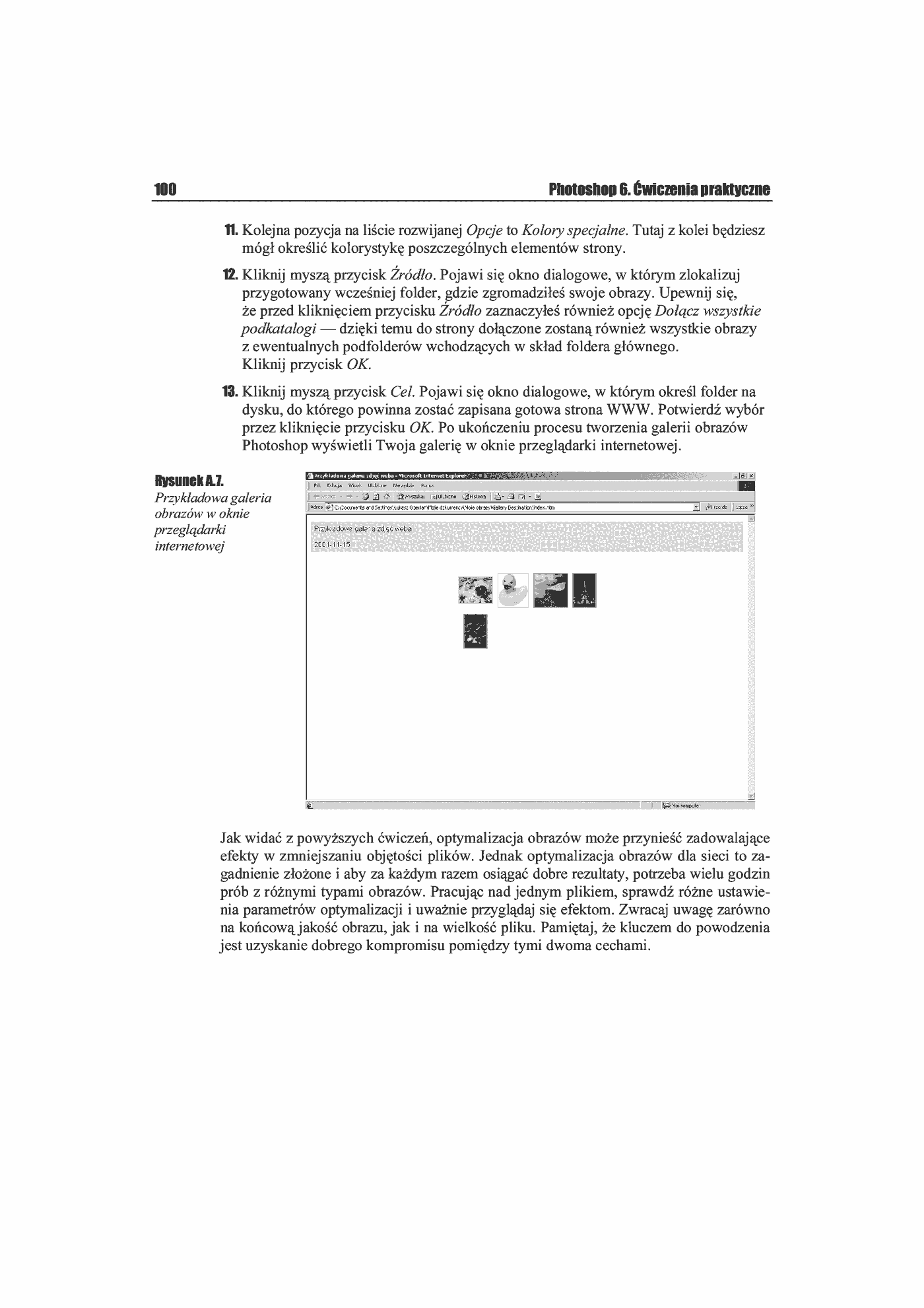 Fragment „Photoshop 6. Ćwiczenia praktyczne” — strona 11 z 11