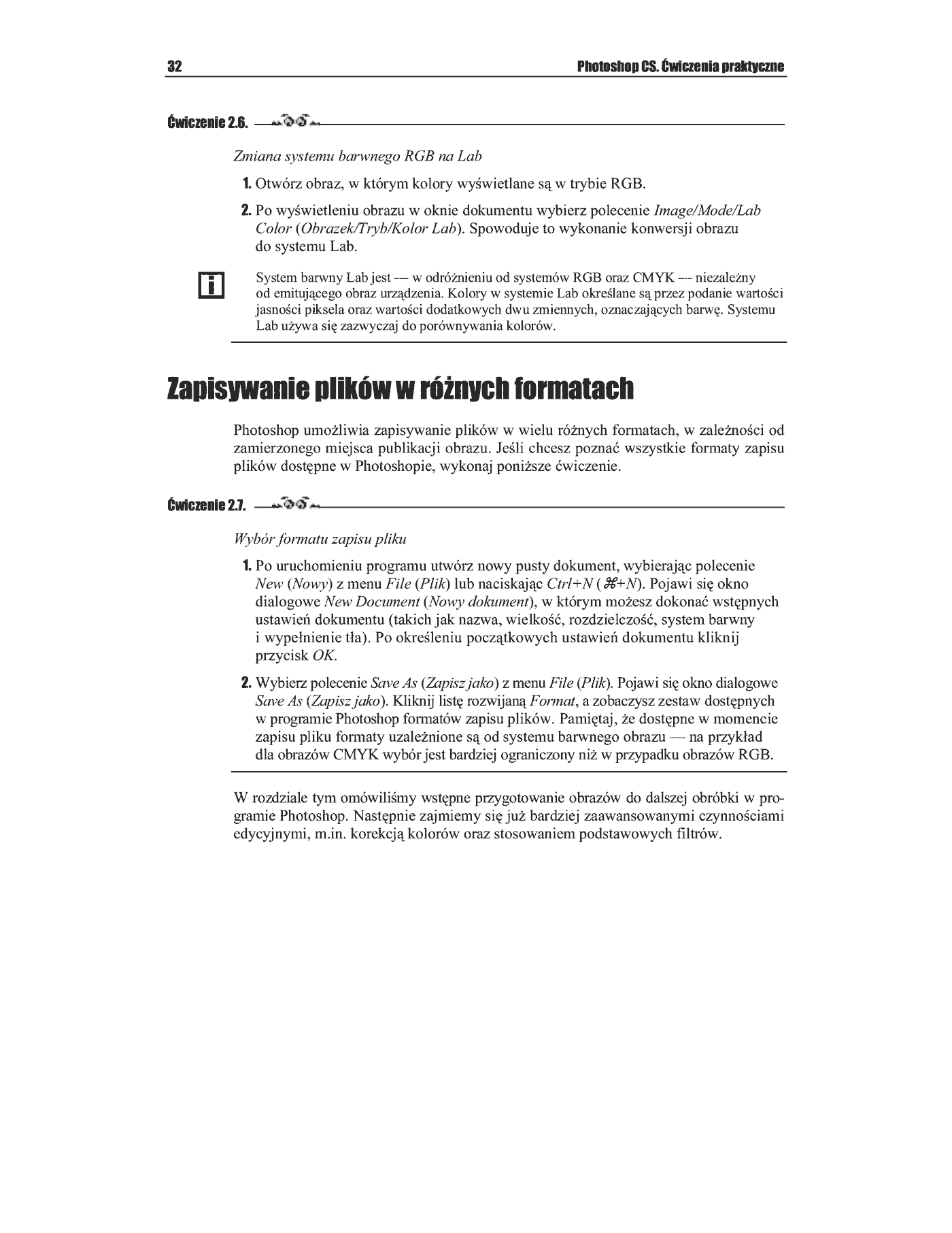 Fragment „Photoshop CS. Ćwiczenia praktyczne” — strona 13 z 13