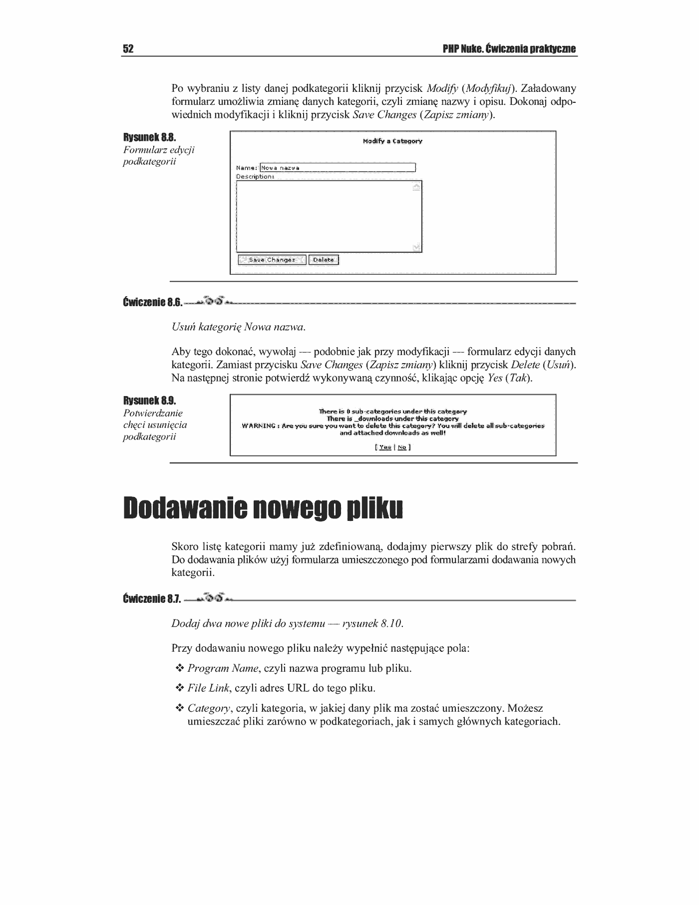 Fragment „PHP-Nuke. Ćwiczenia” — strona 9 z 15