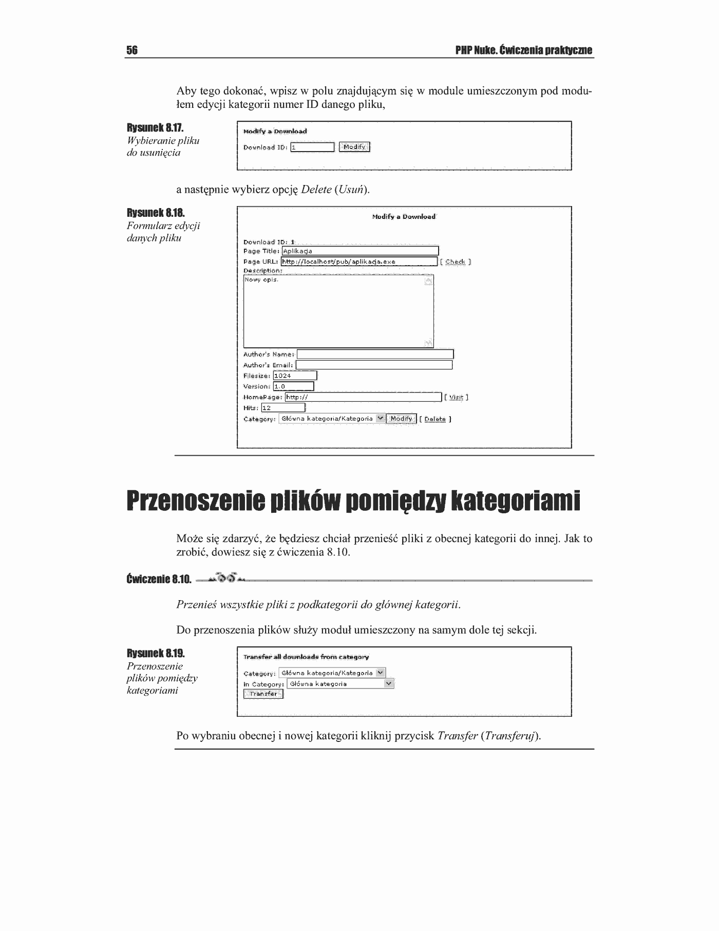 Fragment „PHP-Nuke. Ćwiczenia” — strona 13 z 15