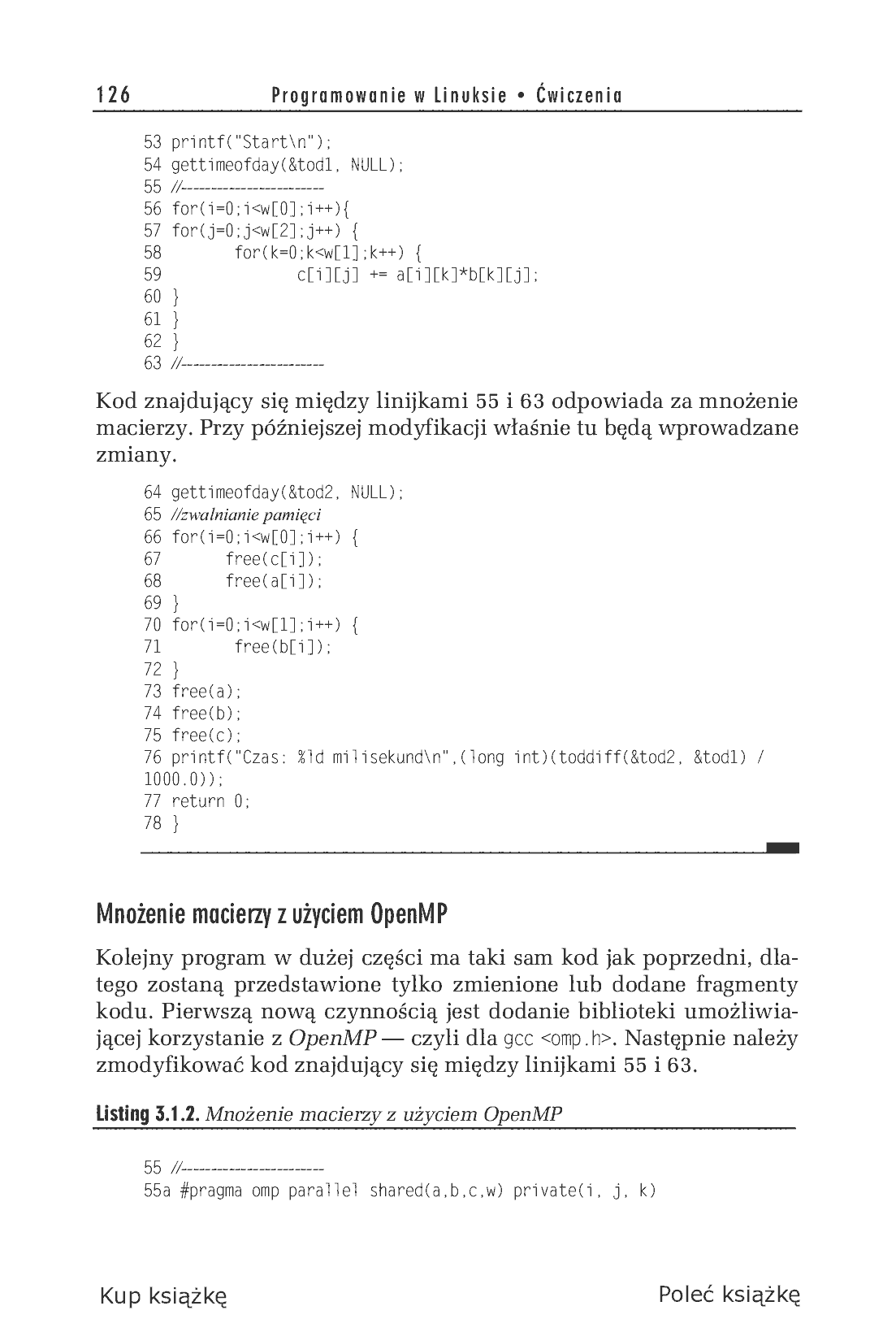 Fragment „Programowanie w Linuksie. Ćwiczenia” — strona 8 z 22
