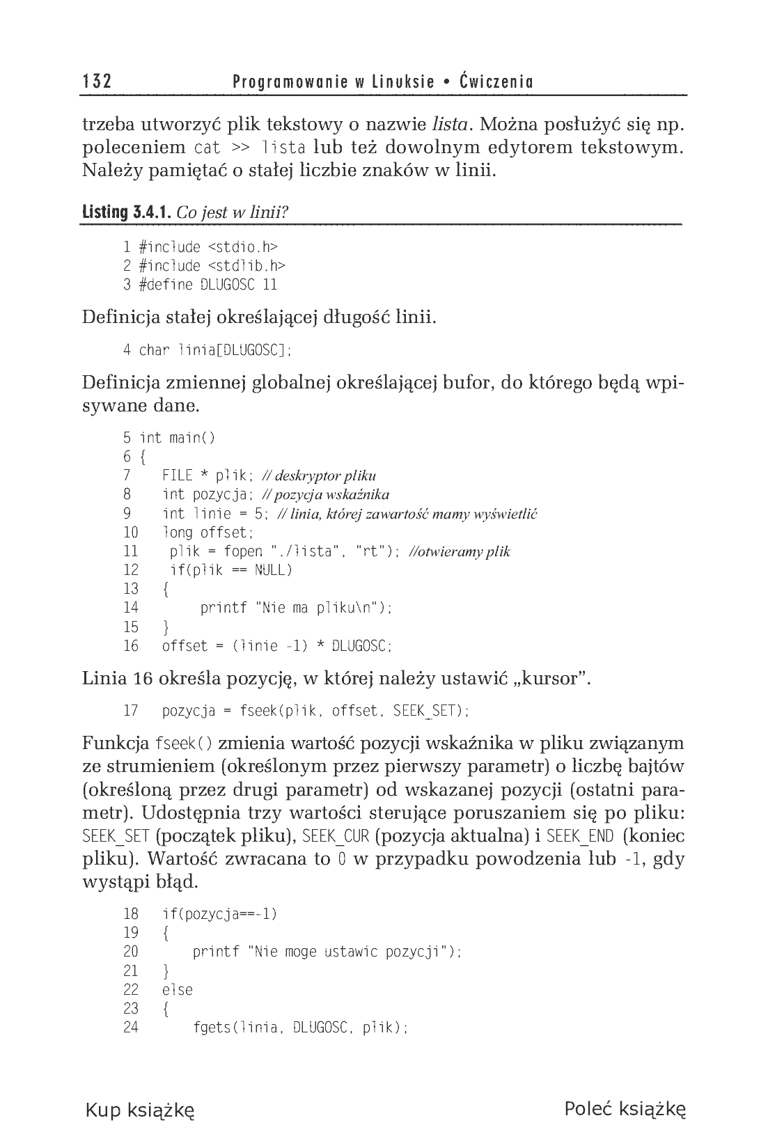 Fragment „Programowanie w Linuksie. Ćwiczenia” — strona 14 z 22
