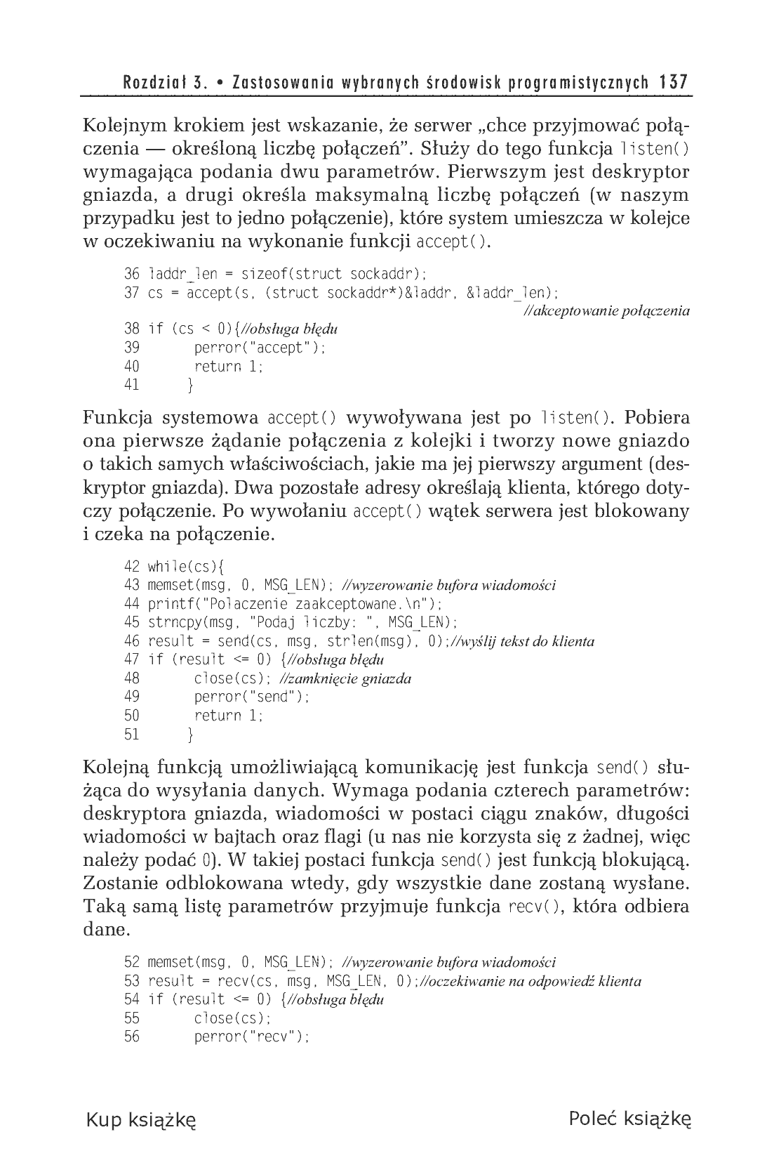 Fragment „Programowanie w Linuksie. Ćwiczenia” — strona 19 z 22