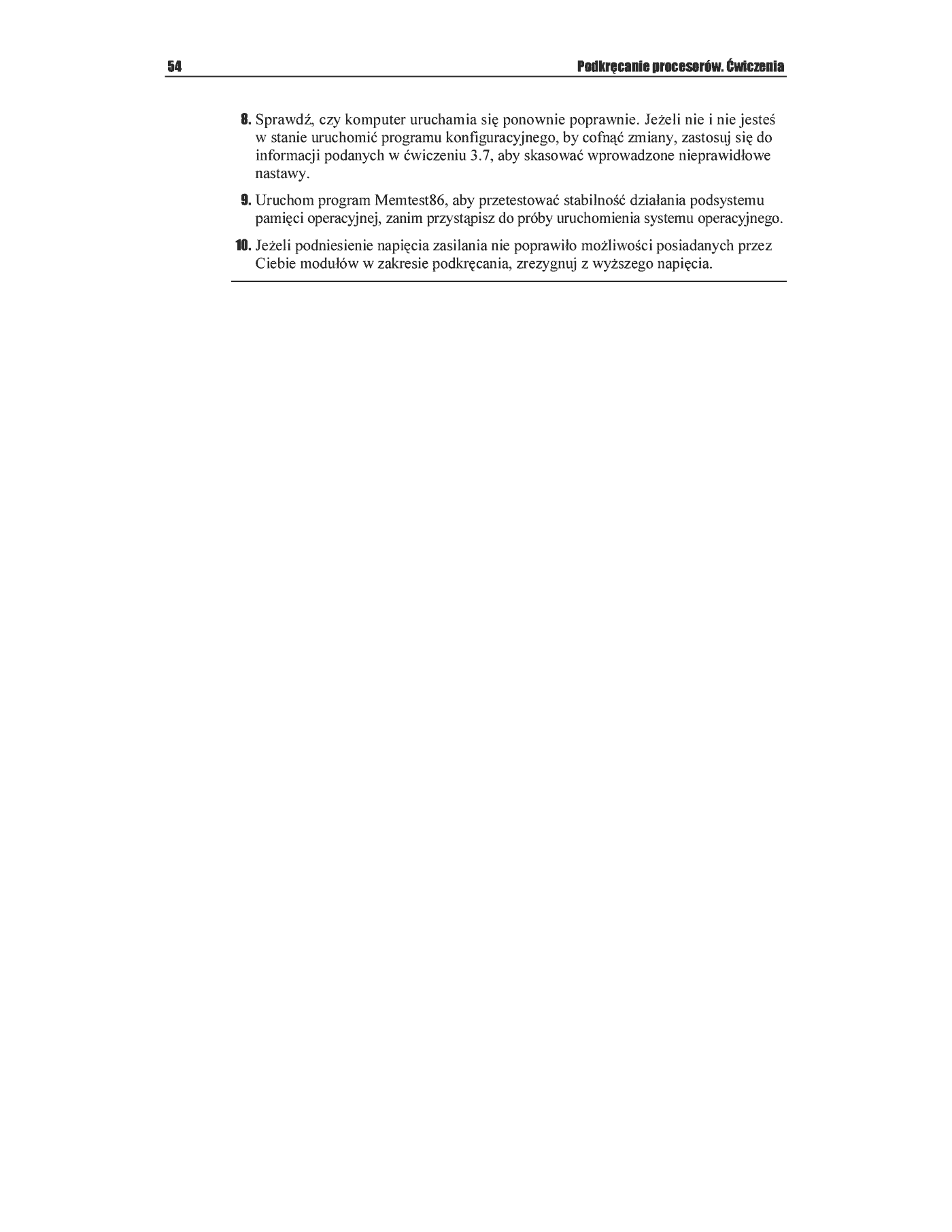 Fragment „Podkręcanie procesorów. Ćwiczenia” — strona 16 z 16