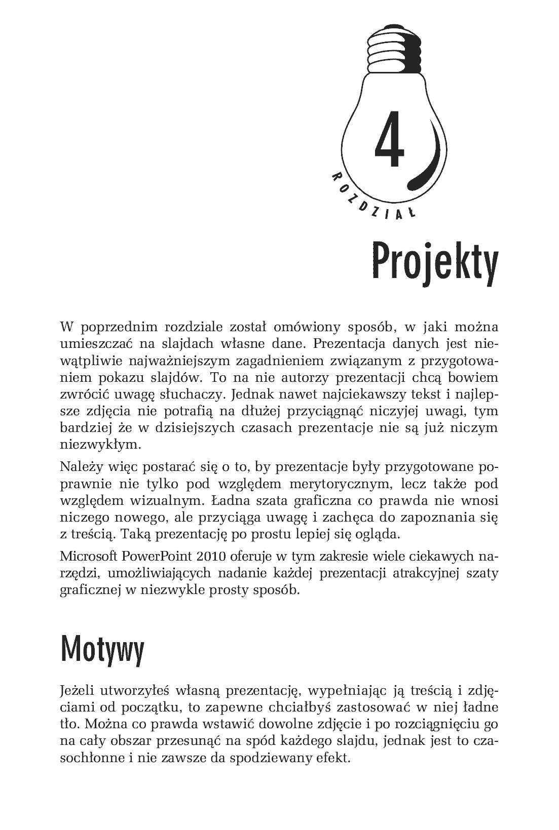 Fragment „PowerPoint 2010 PL. Ćwiczenia” — strona 5 z 22