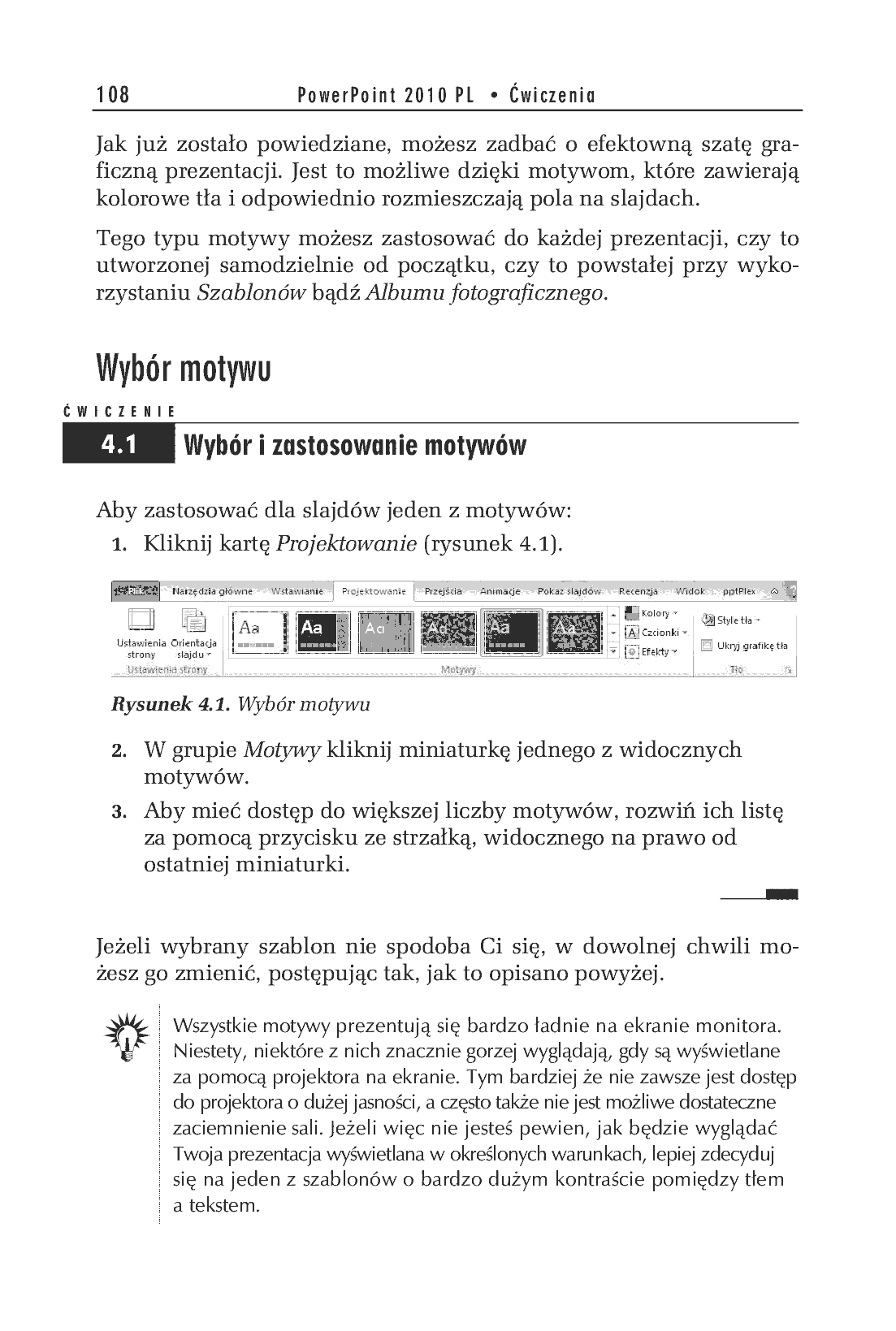 Fragment „PowerPoint 2010 PL. Ćwiczenia” — strona 6 z 22