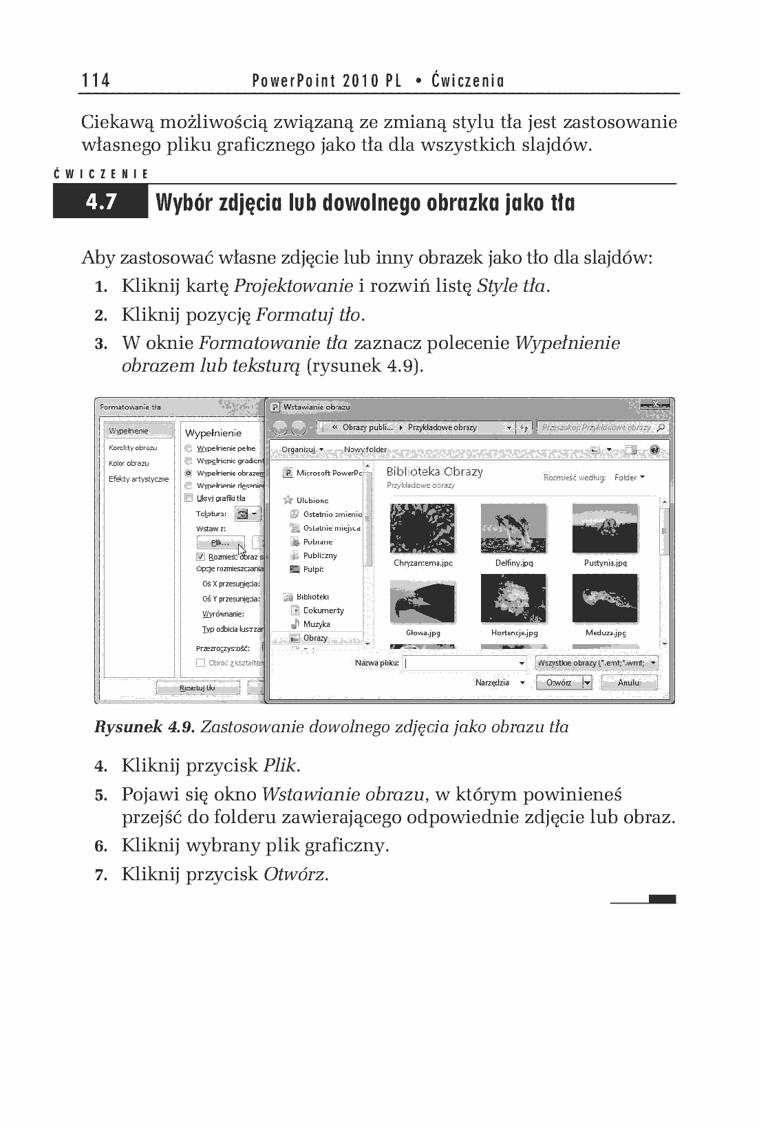 Fragment „PowerPoint 2010 PL. Ćwiczenia” — strona 12 z 22