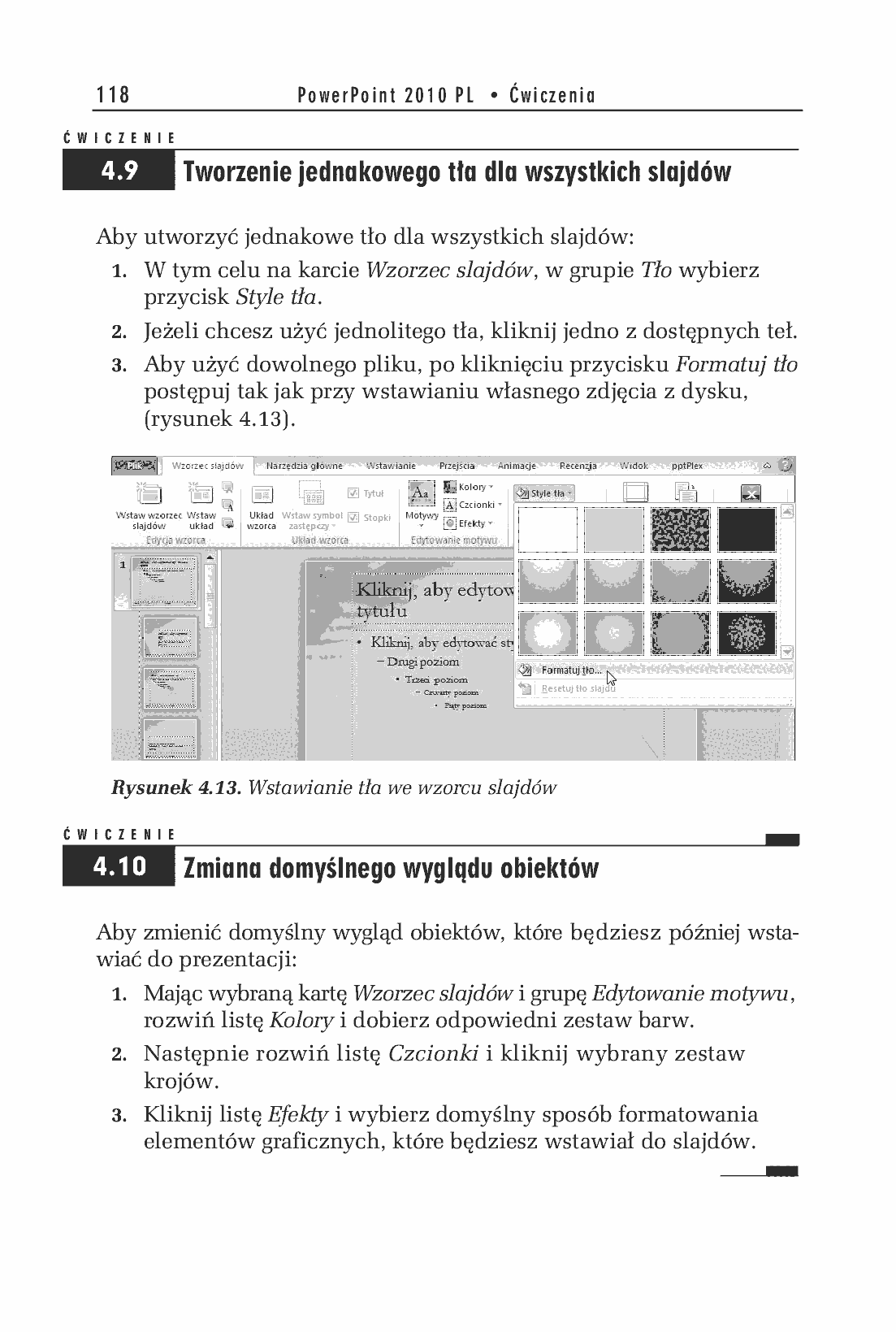 Fragment „PowerPoint 2010 PL. Ćwiczenia” — strona 16 z 22