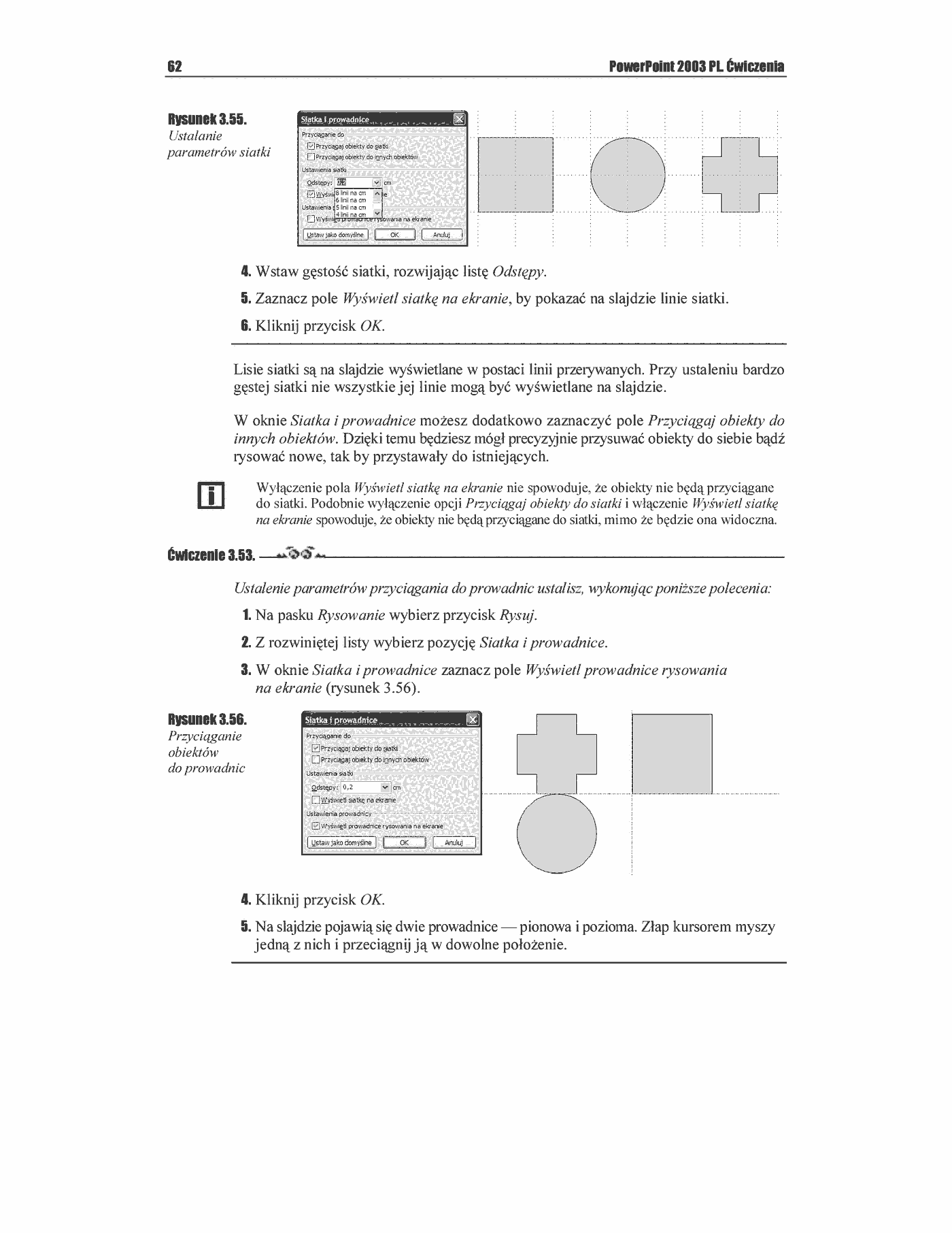 Fragment „PowerPoint 2003 PL. Ćwiczenia” — strona 43 z 49
