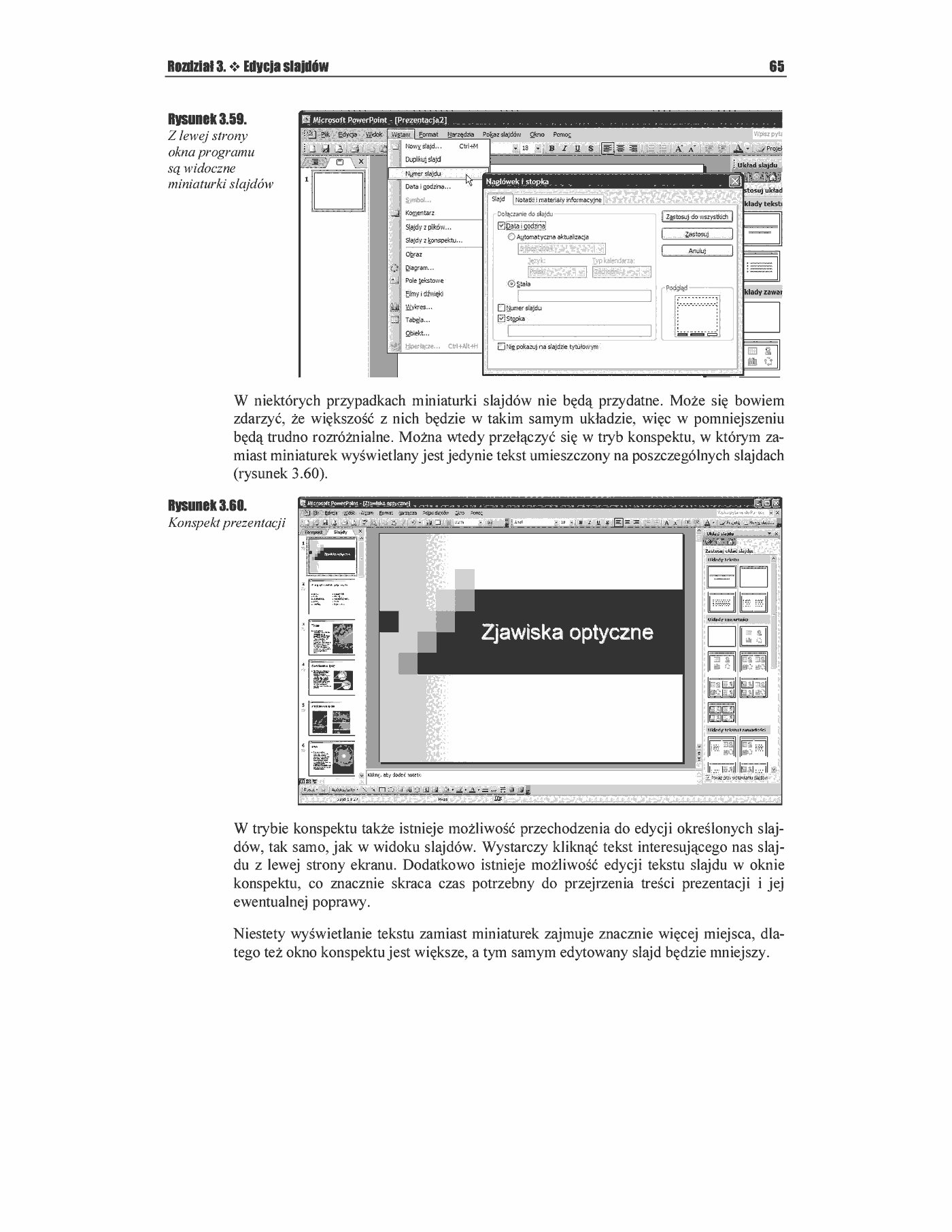 Fragment „PowerPoint 2003 PL. Ćwiczenia” — strona 46 z 49