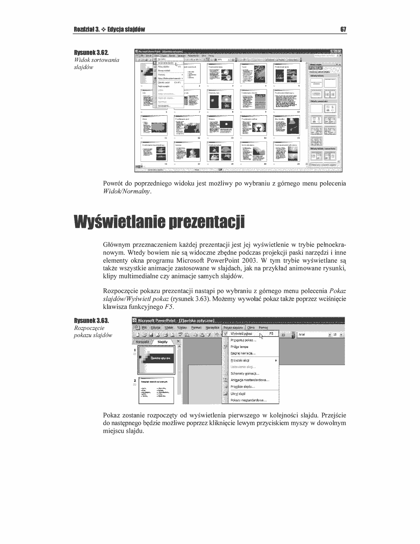 Fragment „PowerPoint 2003 PL. Ćwiczenia” — strona 48 z 49