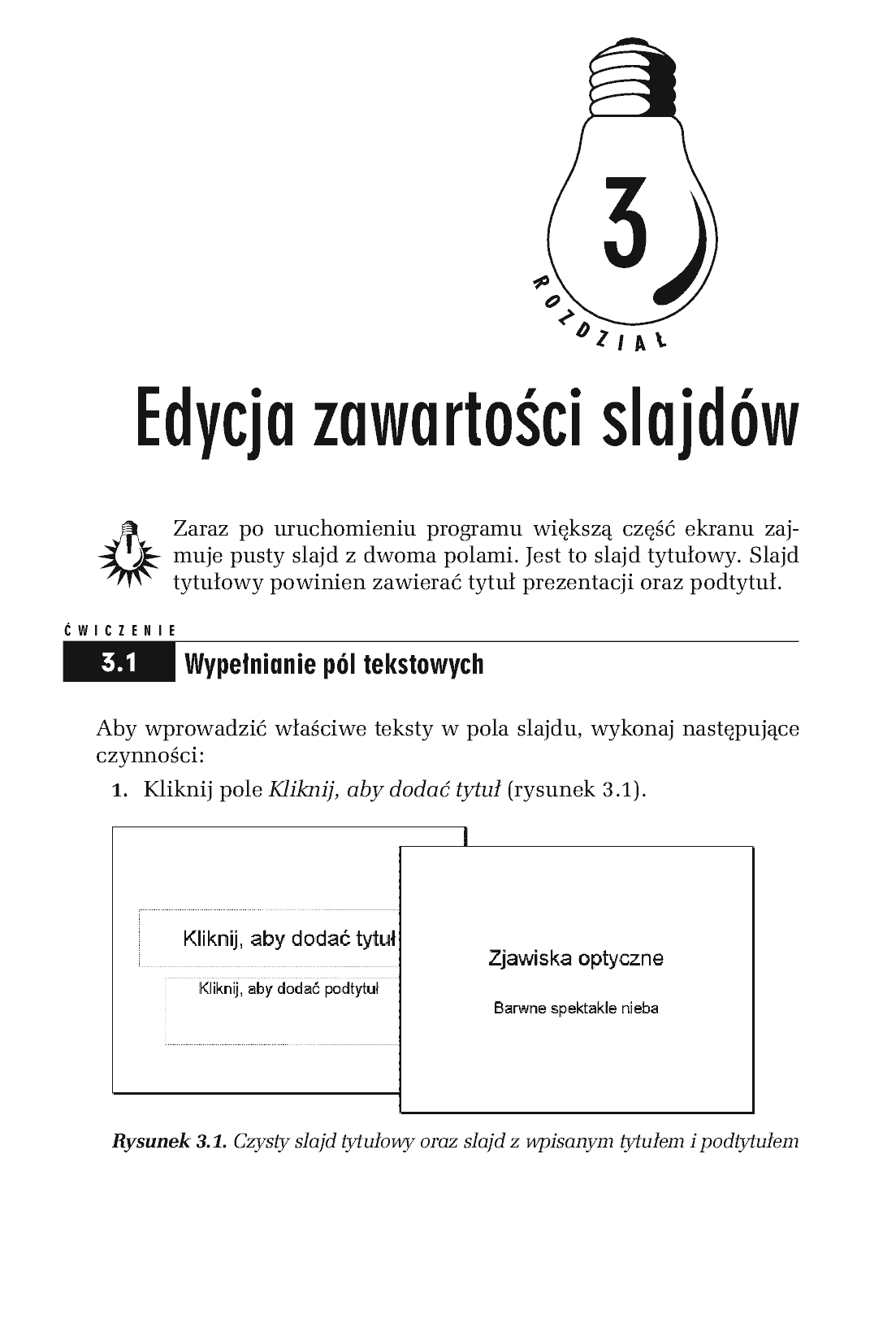 Fragment „PowerPoint 2007 PL. Ćwiczenia” — strona 3 z 38