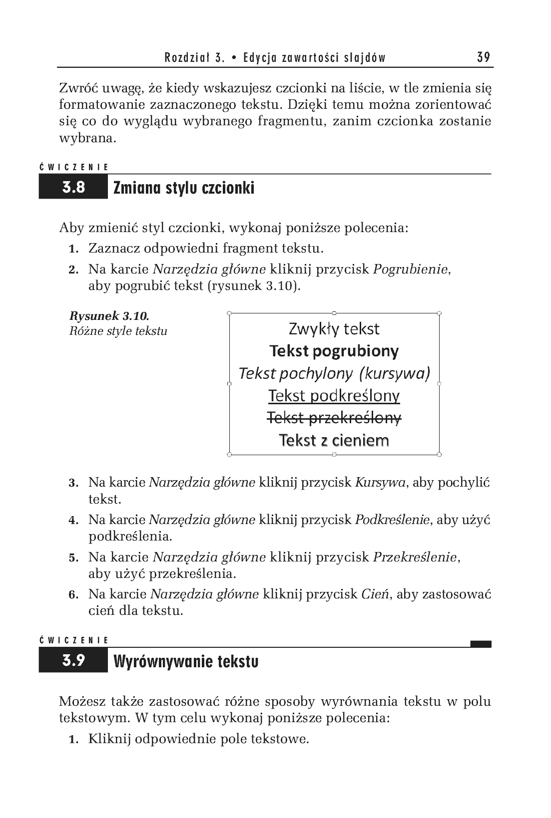 Fragment „PowerPoint 2007 PL. Ćwiczenia” — strona 11 z 38