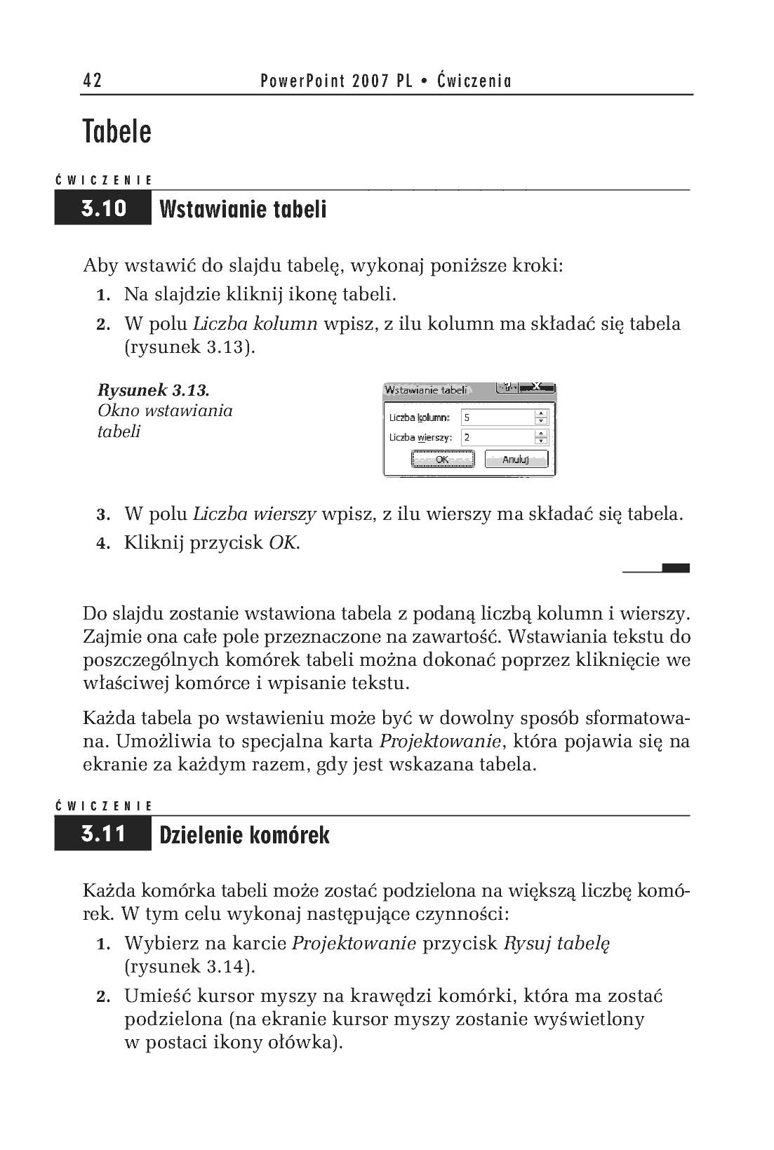 Fragment „PowerPoint 2007 PL. Ćwiczenia” — strona 14 z 38