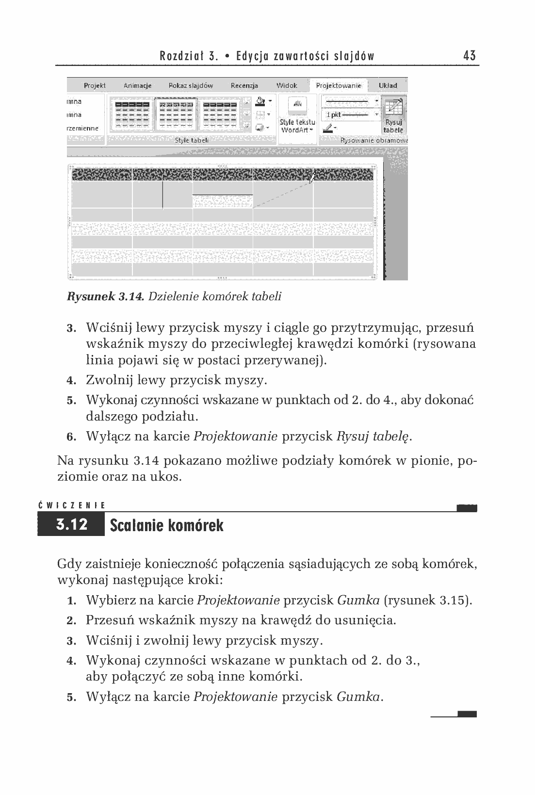 Fragment „PowerPoint 2007 PL. Ćwiczenia” — strona 15 z 38