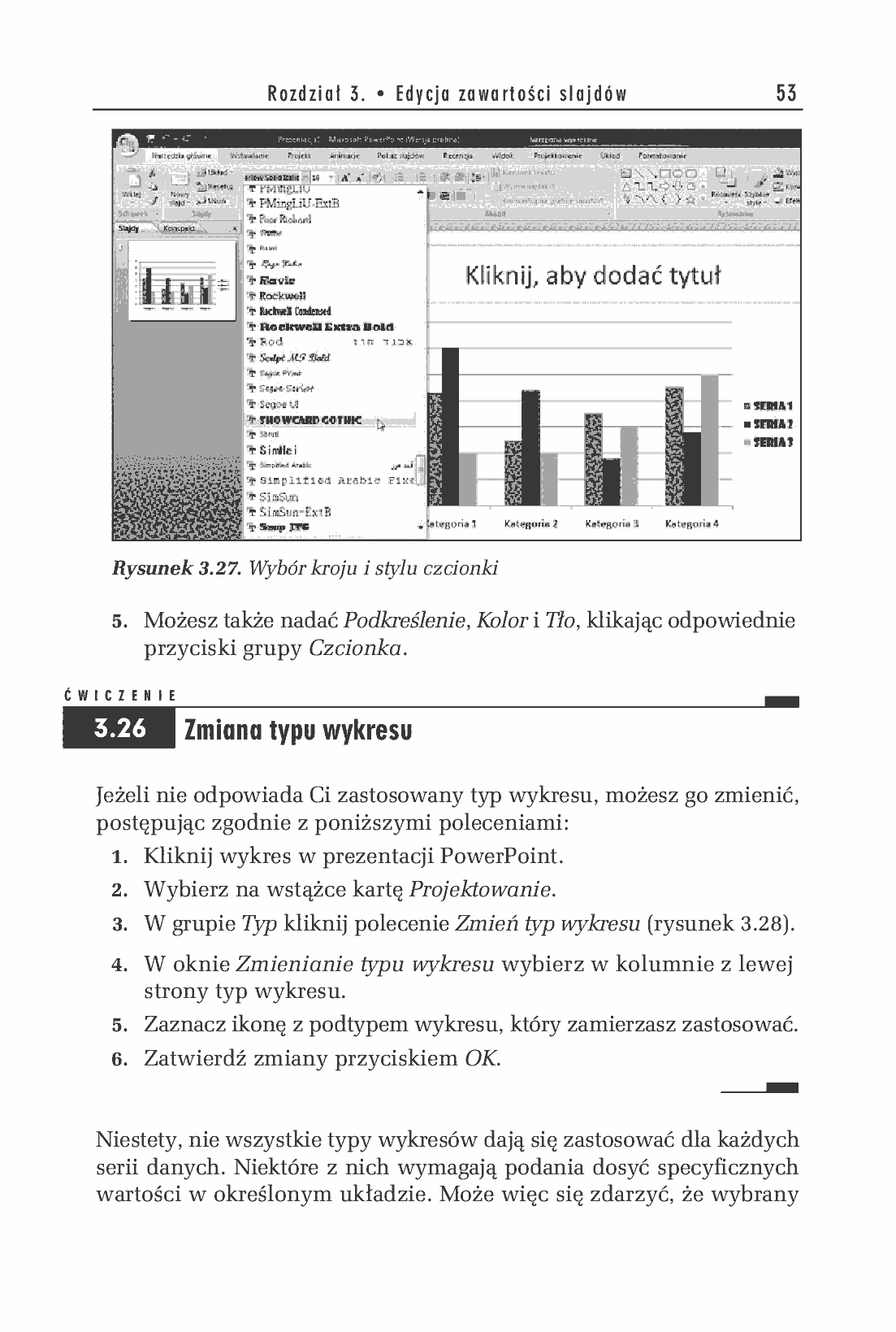 Fragment „PowerPoint 2007 PL. Ćwiczenia” — strona 25 z 38