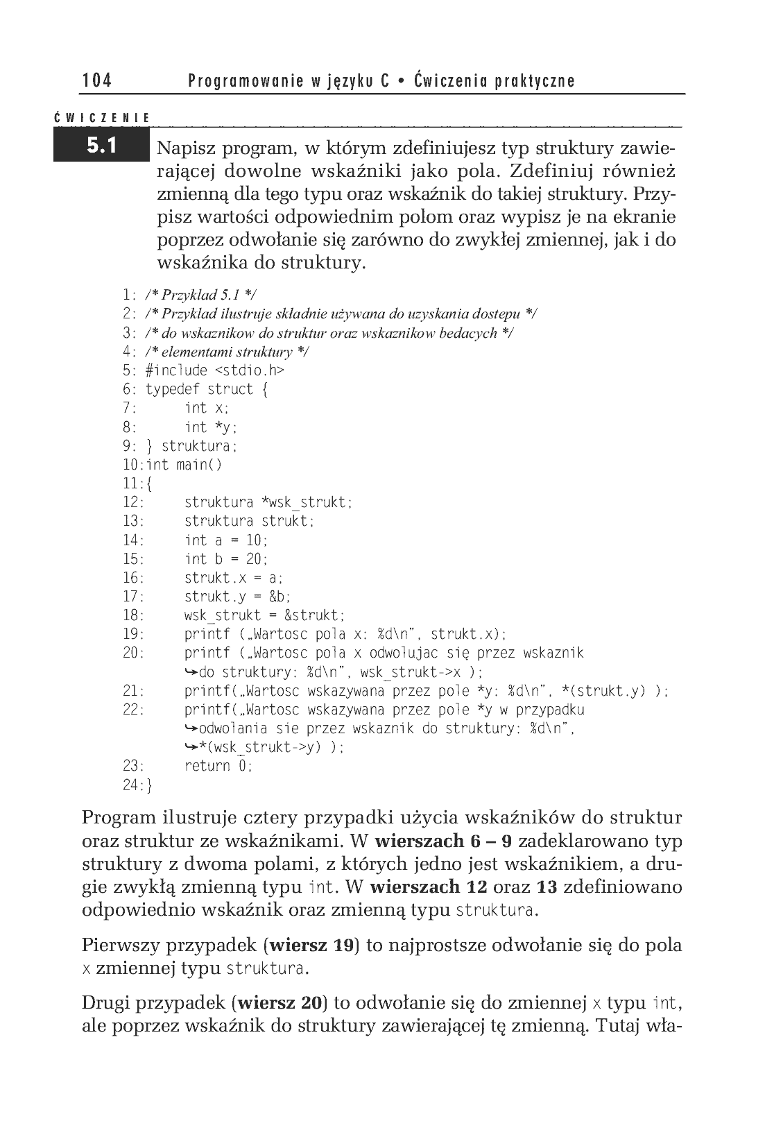 Fragment „Programowanie w języku C. Ćwiczenia praktyczne. Wydanie II” — strona 6 z 22