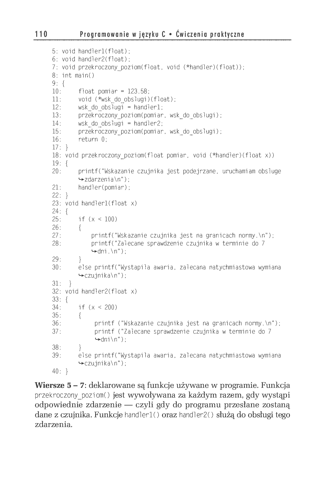 Fragment „Programowanie w języku C. Ćwiczenia praktyczne. Wydanie II” — strona 12 z 22