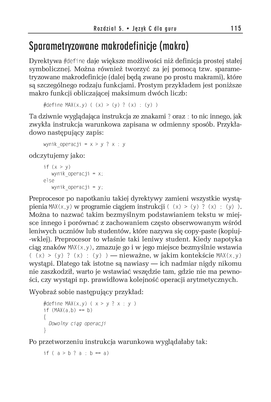 Fragment „Programowanie w języku C. Ćwiczenia praktyczne. Wydanie II” — strona 17 z 22
