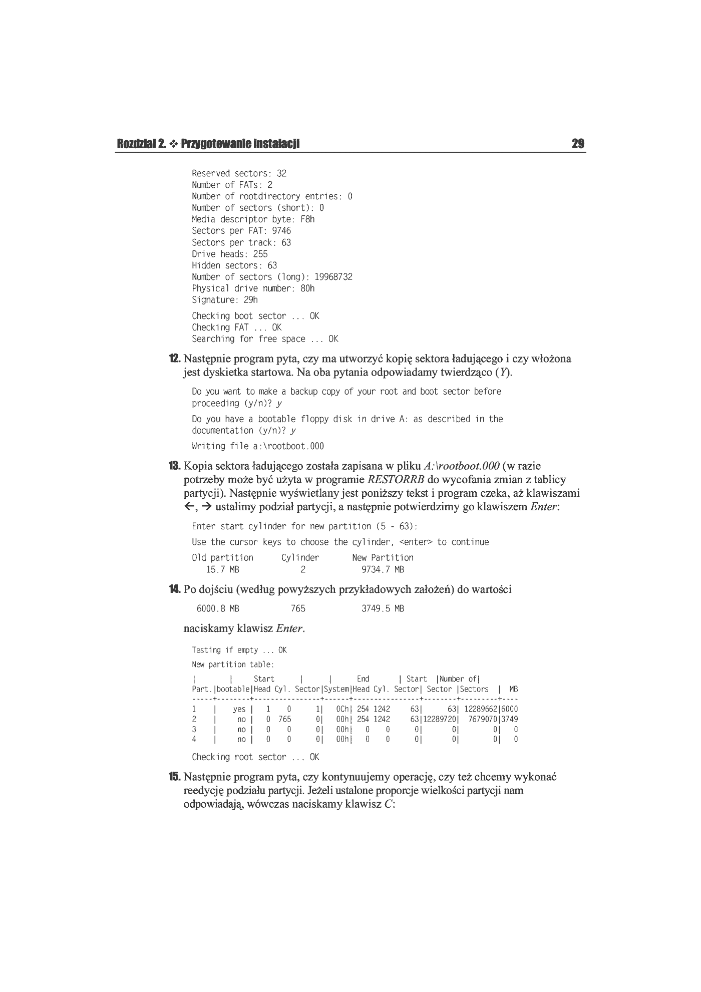 Fragment „Red Hat Linux 7.2. Ćwiczenia praktyczne” — strona 18 z 28