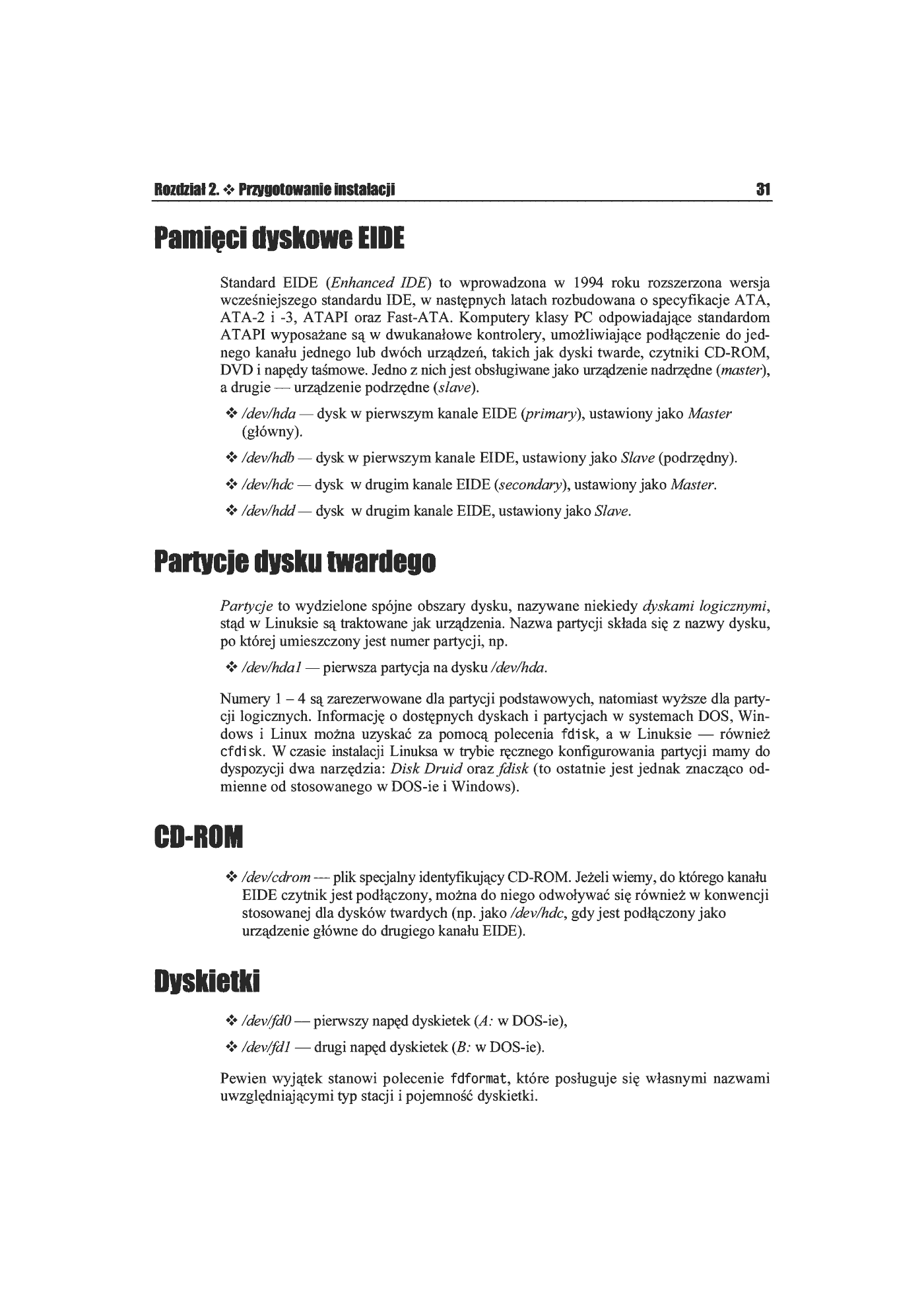 Fragment „Red Hat Linux 7.2. Ćwiczenia praktyczne” — strona 20 z 28
