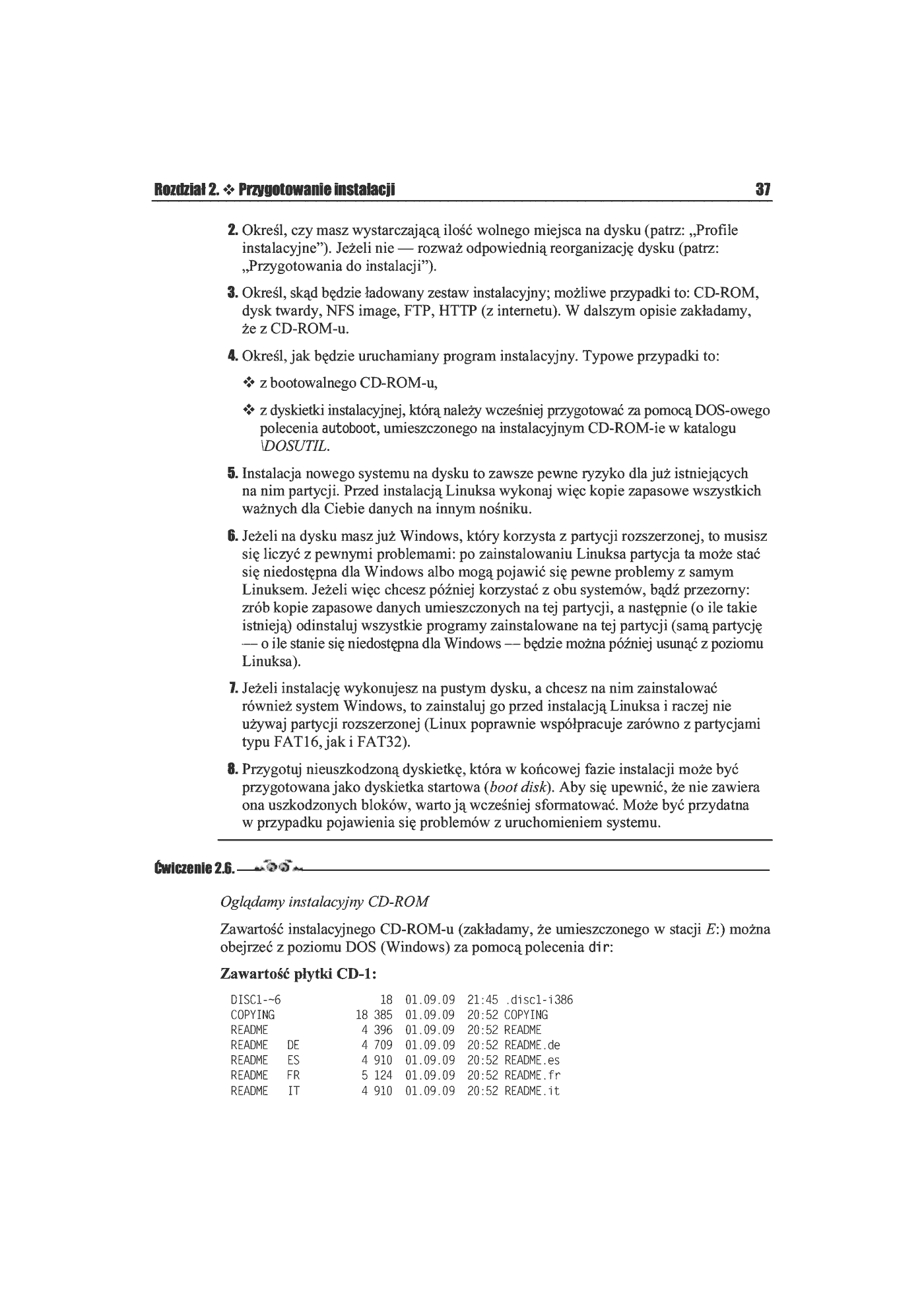Fragment „Red Hat Linux 7.2. Ćwiczenia praktyczne” — strona 26 z 28