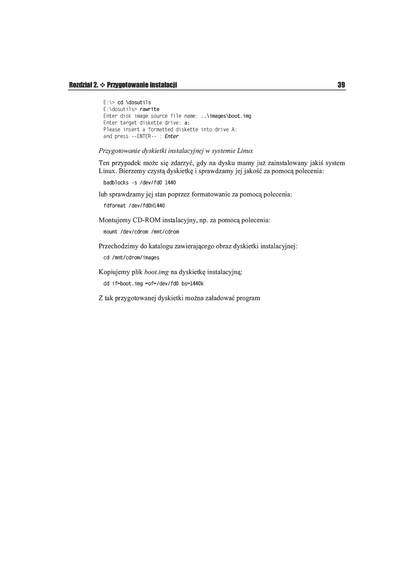 Fragment „Red Hat Linux 7.2. Ćwiczenia praktyczne” — strona 28 z 28