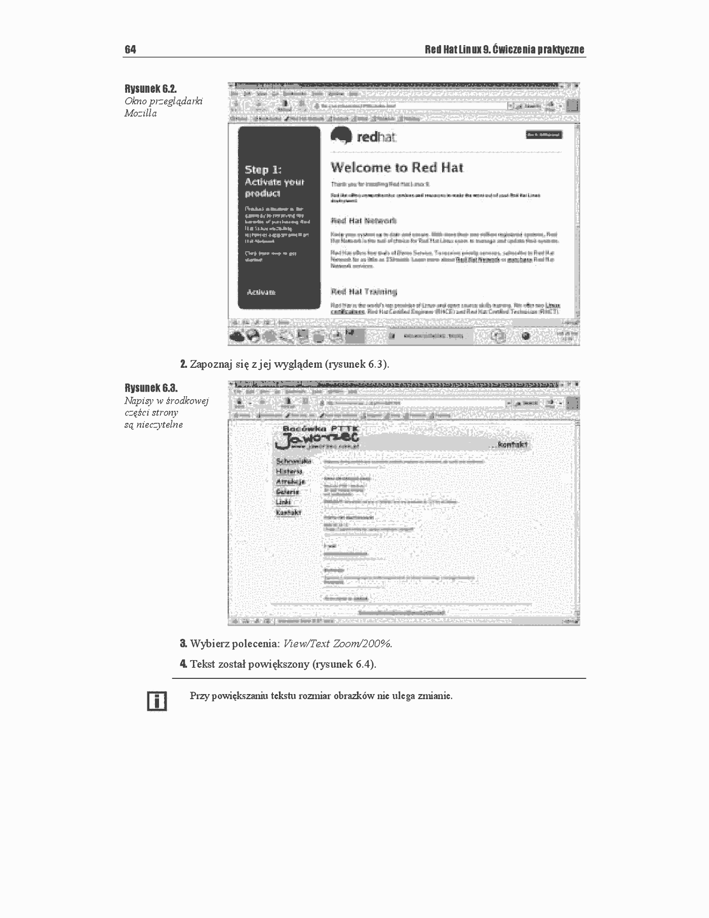 Fragment „Red Hat Linux 9. Ćwiczenia praktyczne” — strona 5 z 9