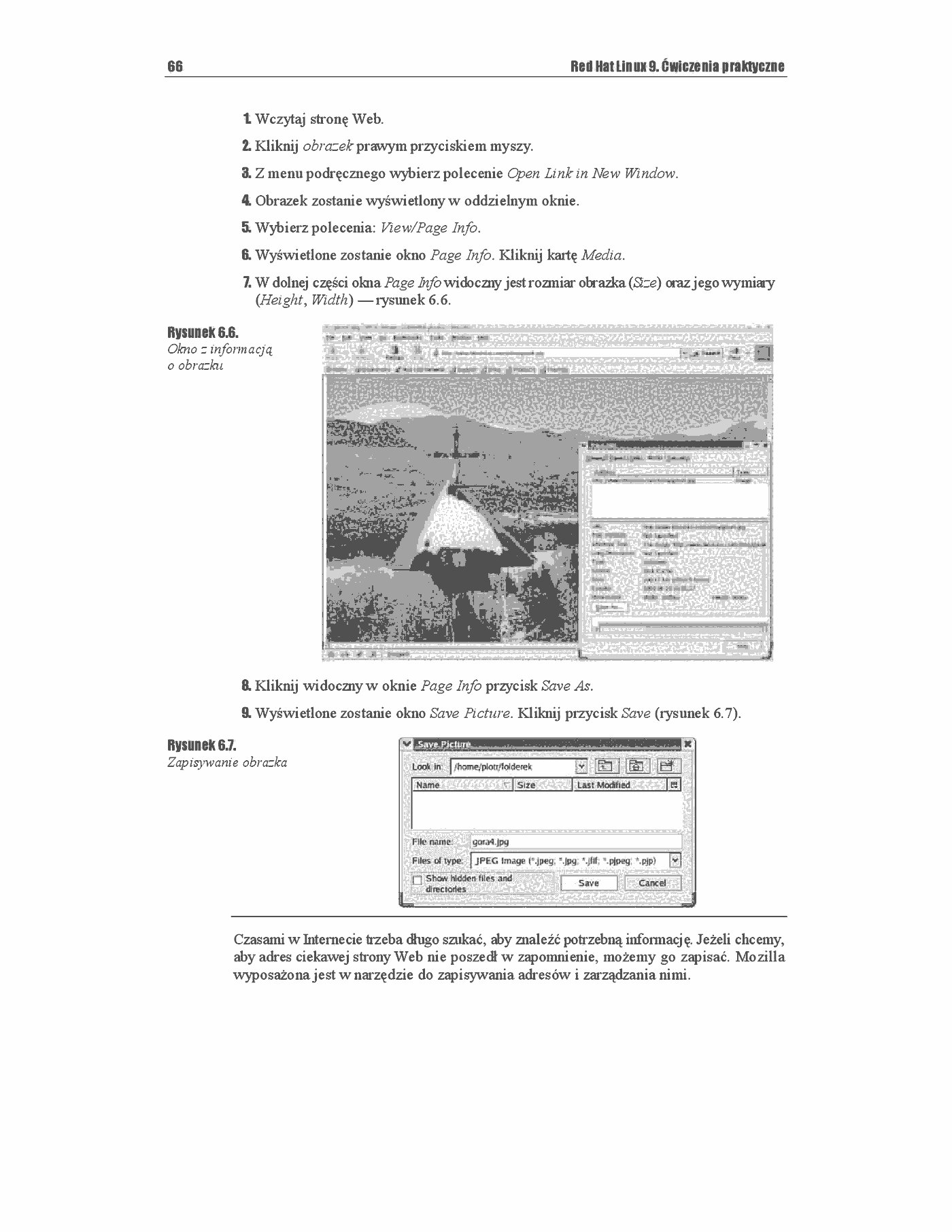 Fragment „Red Hat Linux 9. Ćwiczenia praktyczne” — strona 7 z 9