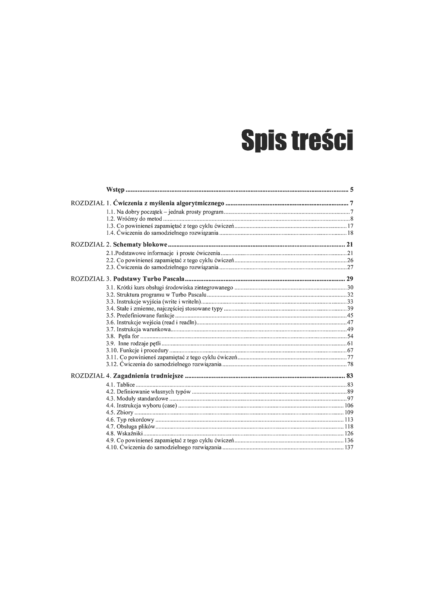 Fragment „Turbo Pascal. Ćwiczenia praktyczne” — strona 2 z 16