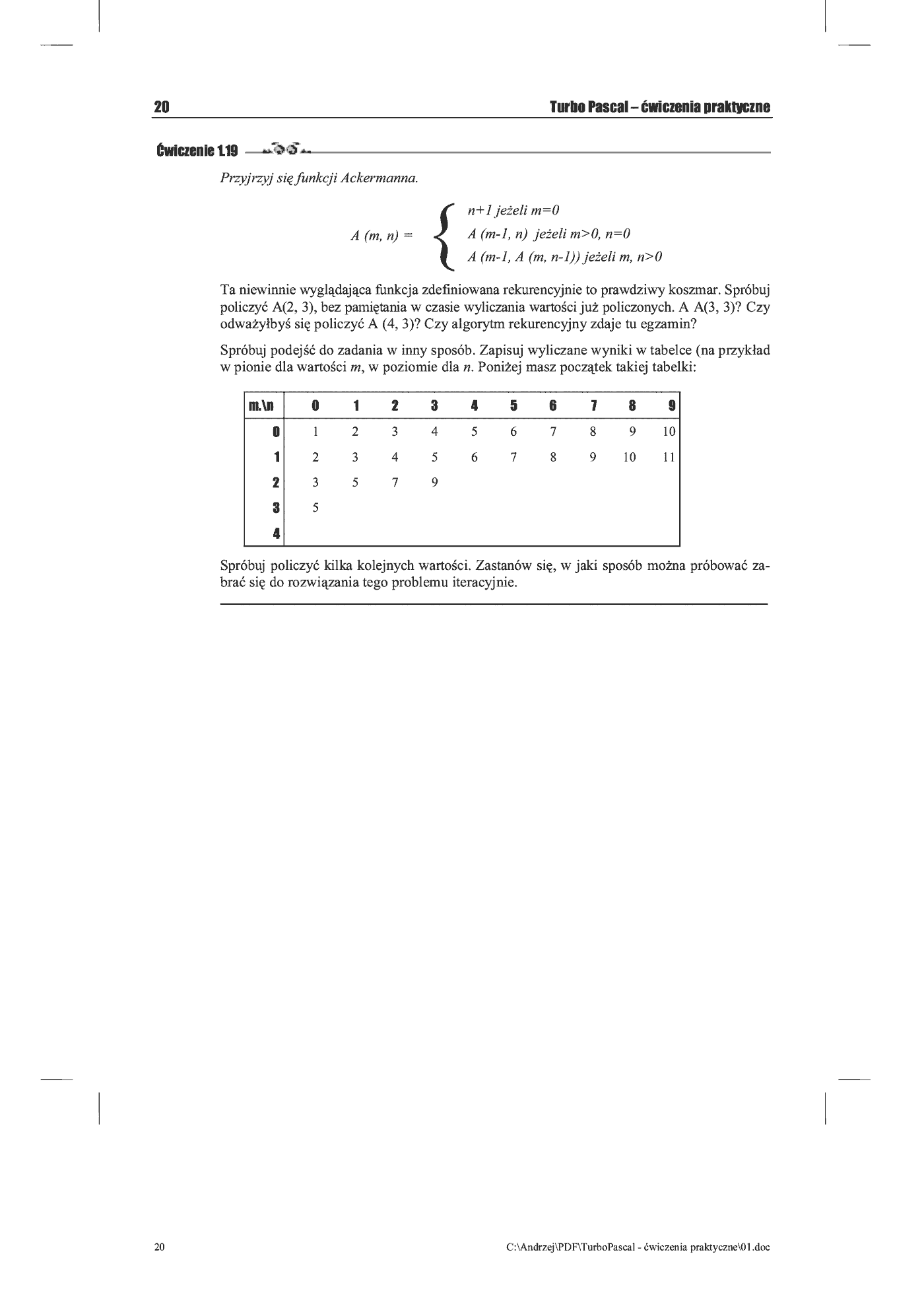 Fragment „Turbo Pascal. Ćwiczenia praktyczne” — strona 16 z 16