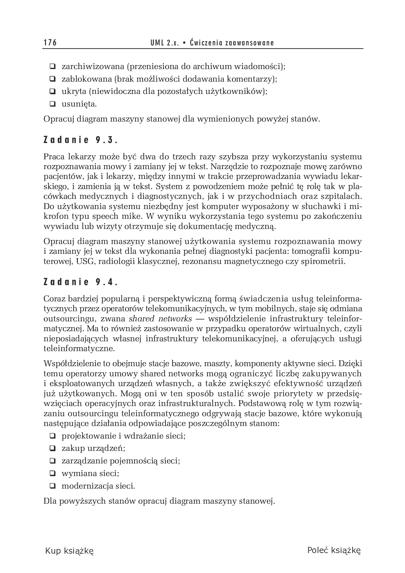 Fragment „UML 2.x. Ćwiczenia zaawansowane” — strona 18 z 22