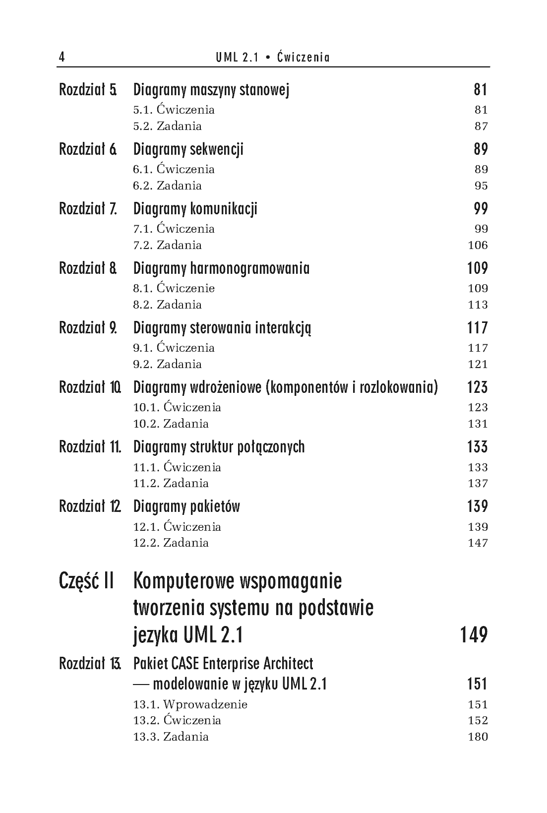 Fragment „UML 2.1. Ćwiczenia” — strona 3 z 11