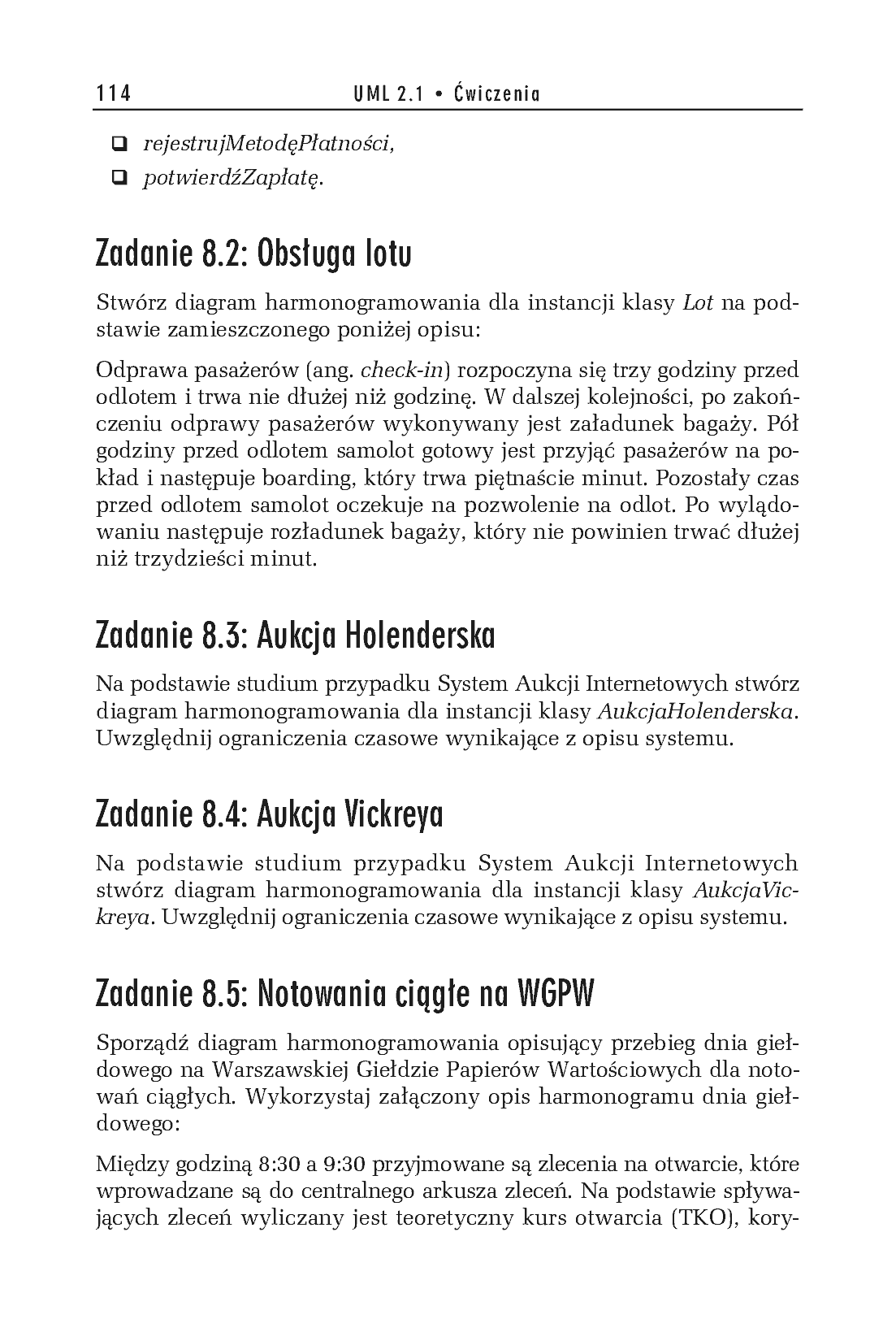 Fragment „UML 2.1. Ćwiczenia” — strona 10 z 11