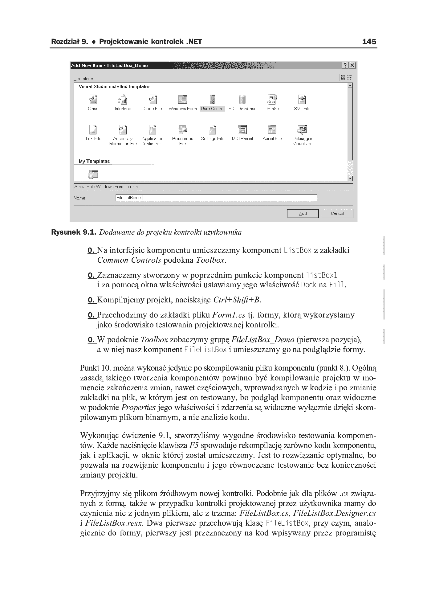 Fragment „Visual C# 2005 Express Edition. Od podstaw” — strona 6 z 14