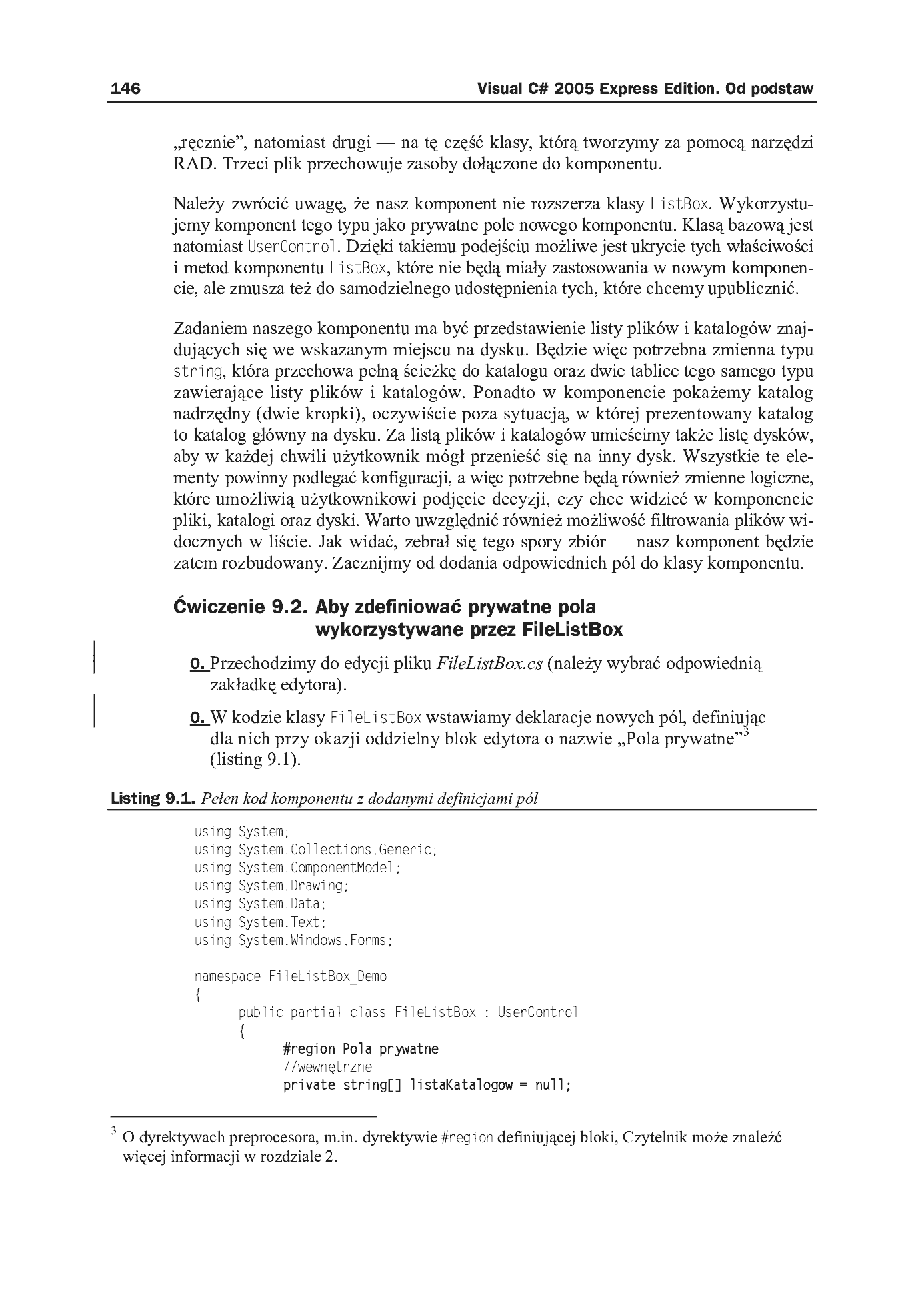 Fragment „Visual C# 2005 Express Edition. Od podstaw” — strona 7 z 14