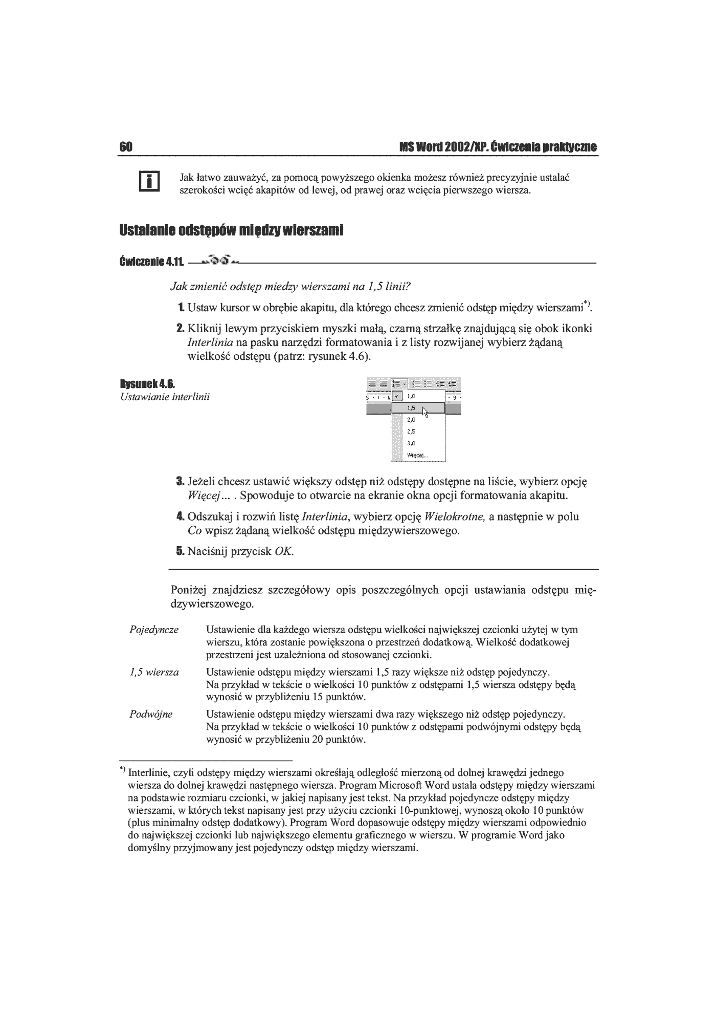 Fragment „MS Word 2002/XP. Ćwiczenia praktyczne” — strona 9 z 27