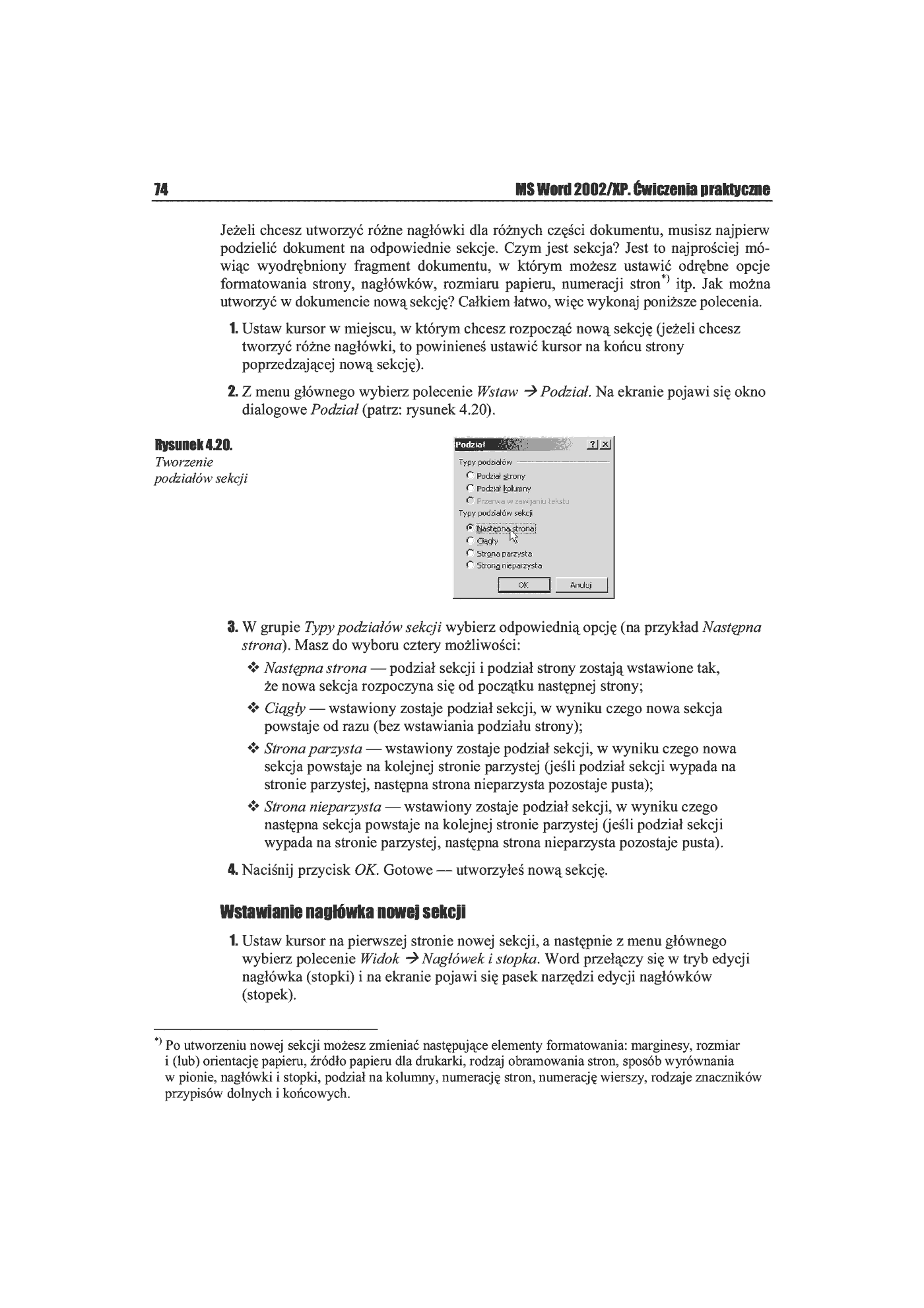 Fragment „MS Word 2002/XP. Ćwiczenia praktyczne” — strona 23 z 27