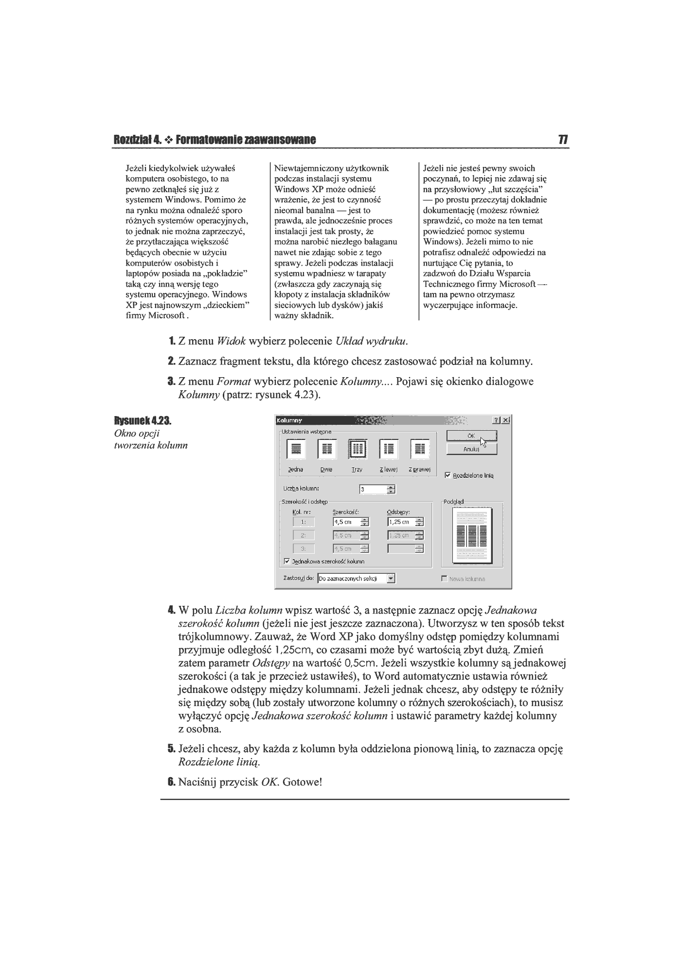 Fragment „MS Word 2002/XP. Ćwiczenia praktyczne” — strona 26 z 27
