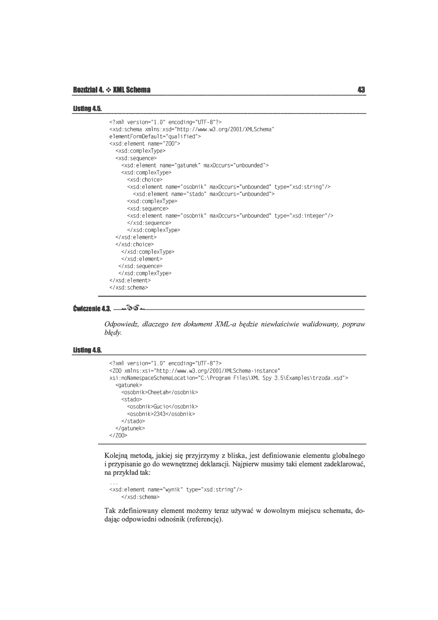 Fragment „XML. Ćwiczenia praktyczne” — strona 9 z 28