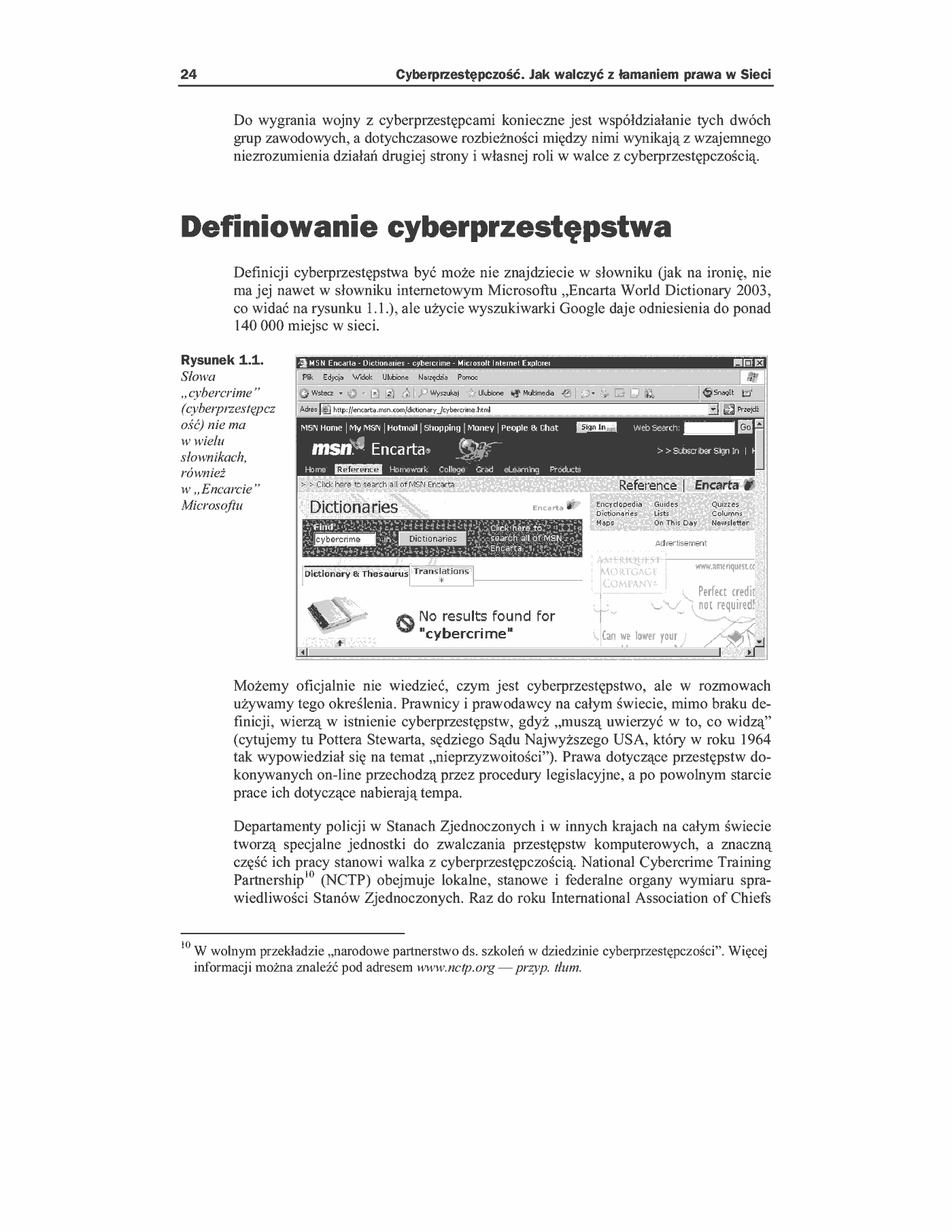 Fragment „Cyberprzestępczość. Jak walczyć z łamaniem prawa w Sieci” — strona 11 z 50