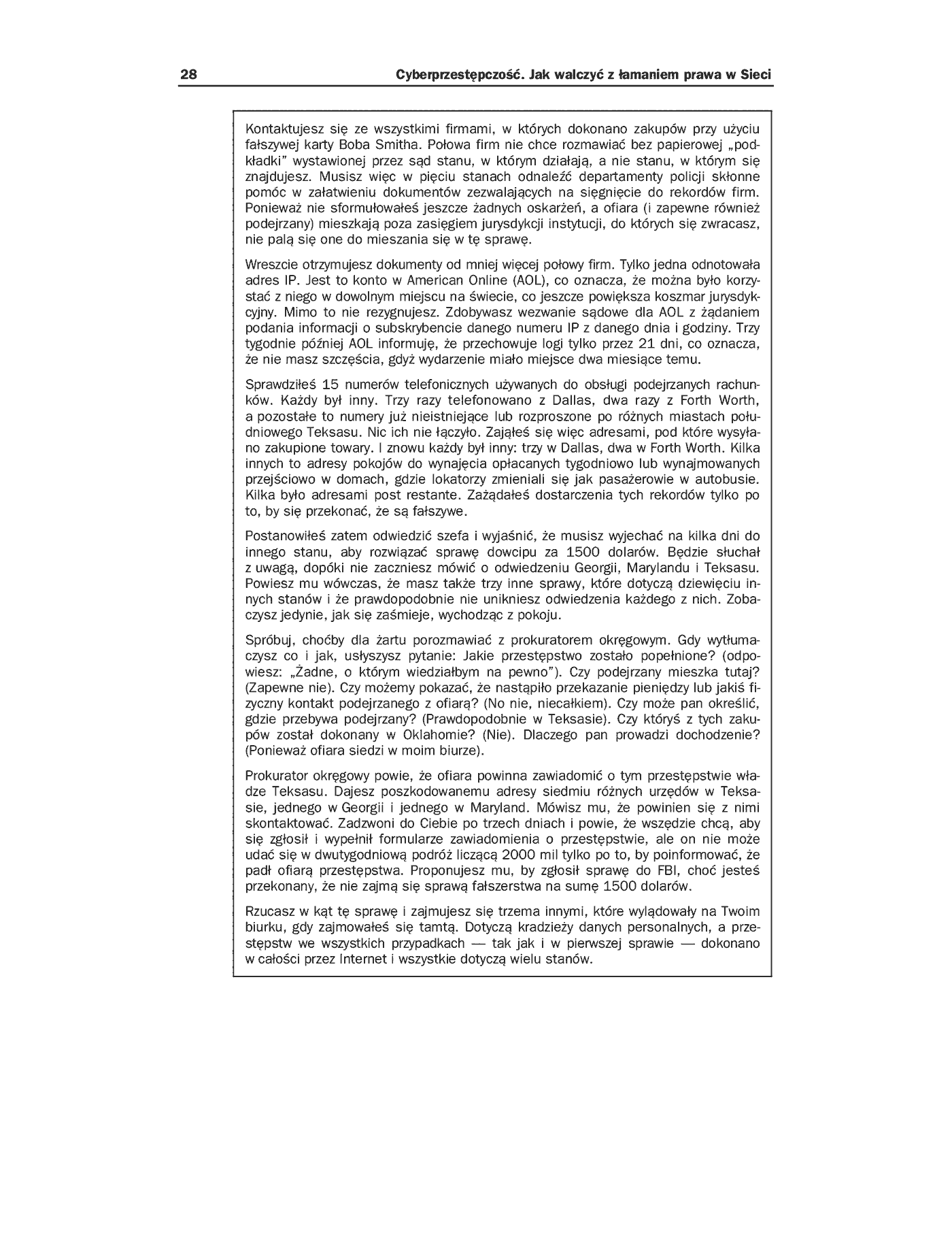 Fragment „Cyberprzestępczość. Jak walczyć z łamaniem prawa w Sieci” — strona 15 z 50