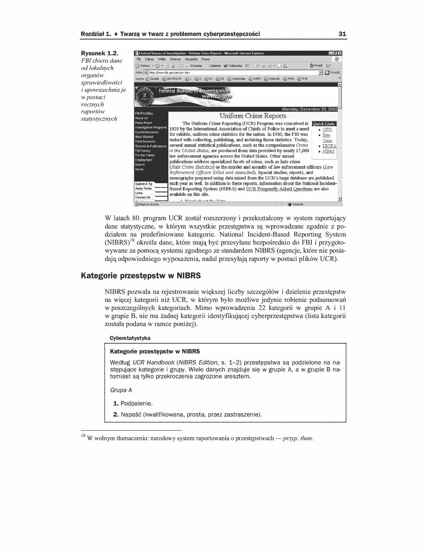 Fragment „Cyberprzestępczość. Jak walczyć z łamaniem prawa w Sieci” — strona 18 z 50