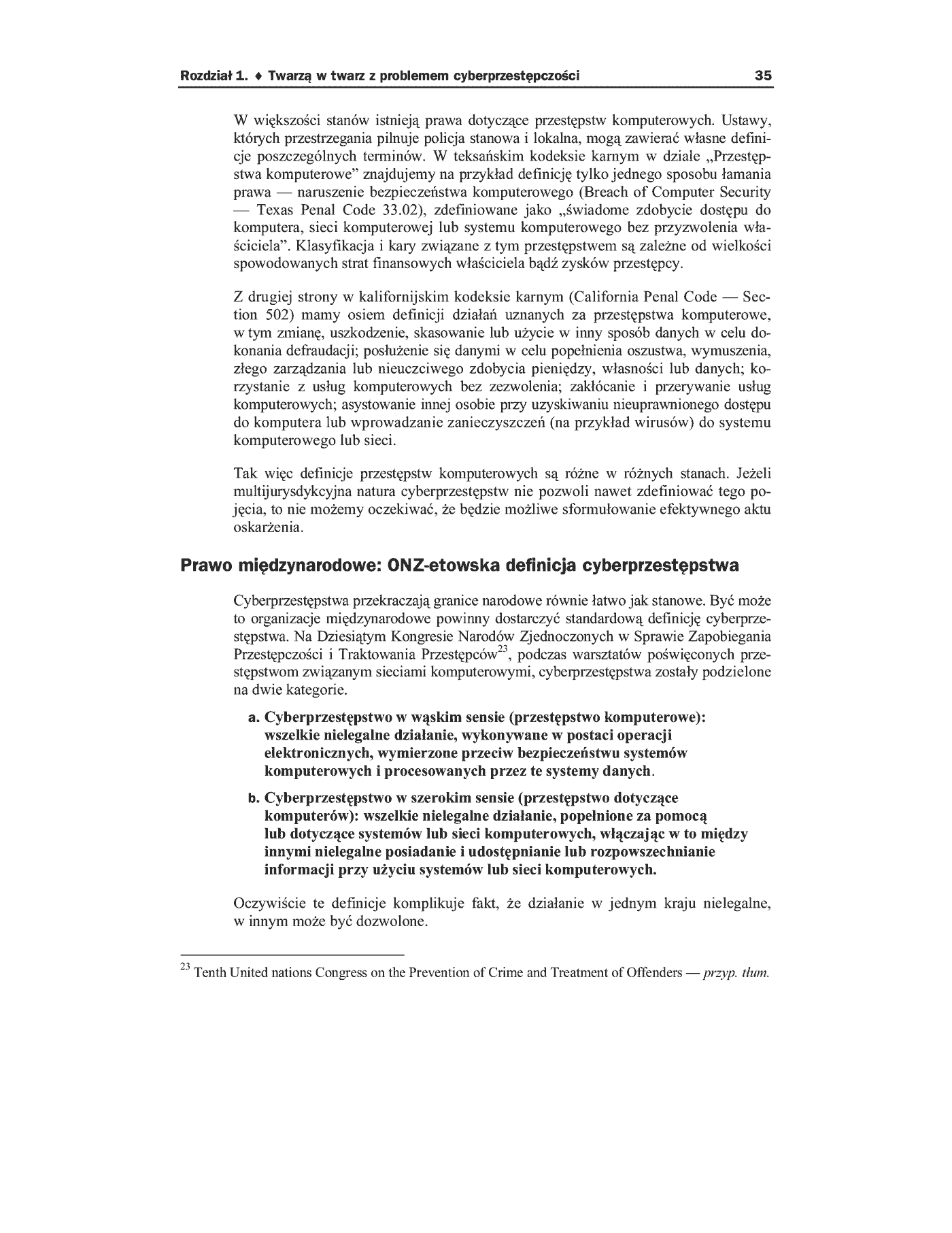Fragment „Cyberprzestępczość. Jak walczyć z łamaniem prawa w Sieci” — strona 22 z 50