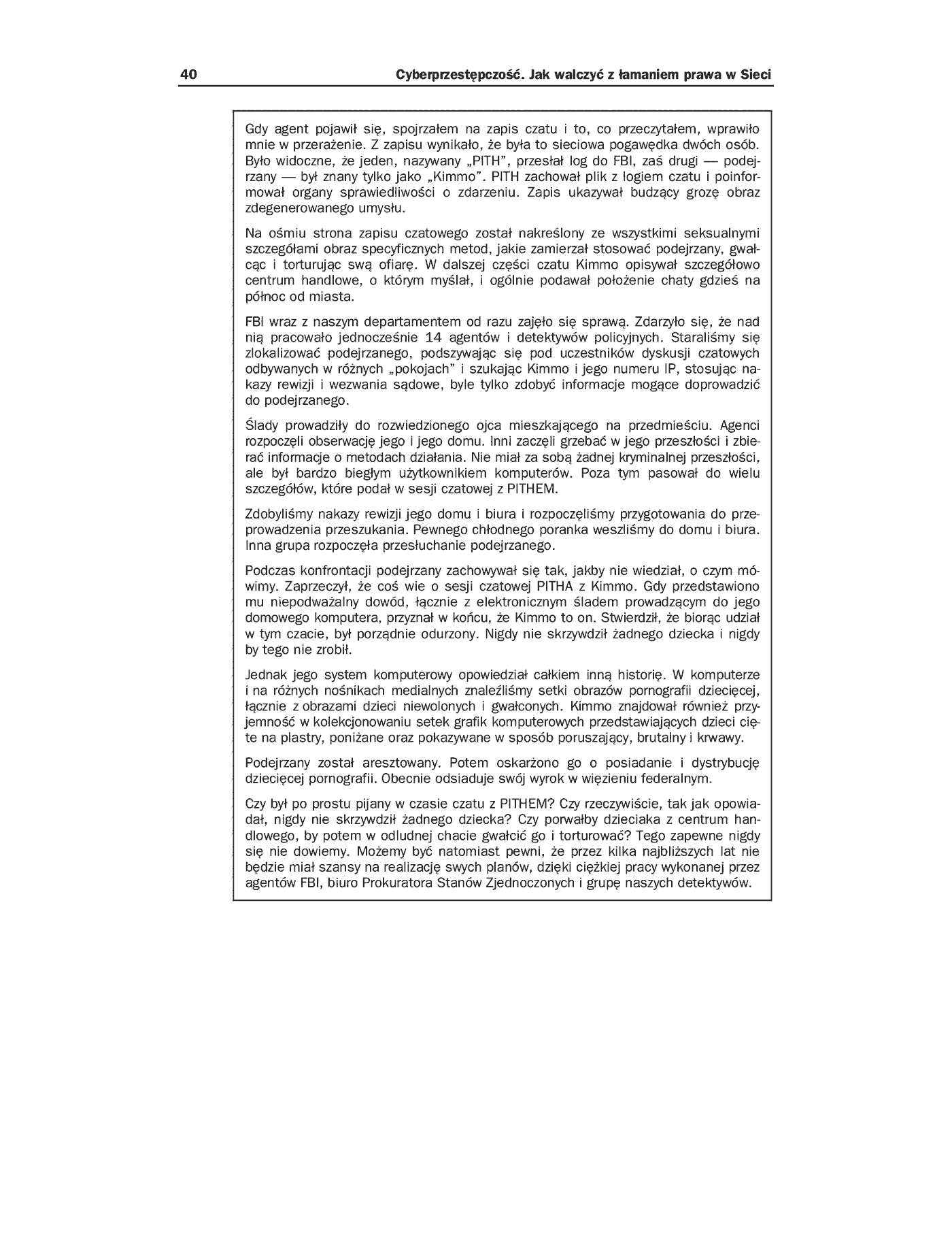 Fragment „Cyberprzestępczość. Jak walczyć z łamaniem prawa w Sieci” — strona 27 z 50