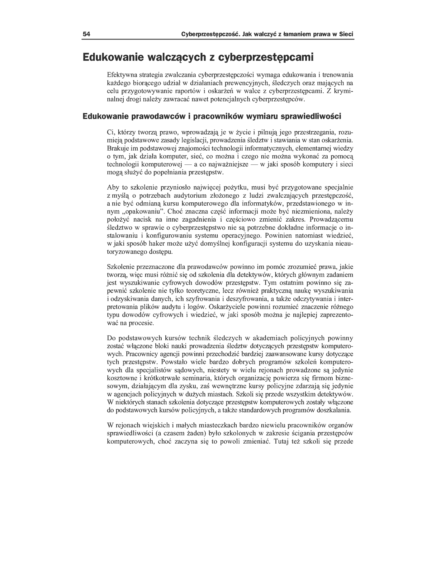 Fragment „Cyberprzestępczość. Jak walczyć z łamaniem prawa w Sieci” — strona 41 z 50